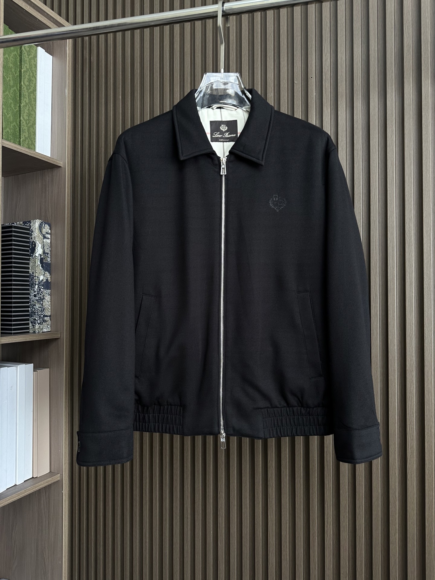 （黑色～）BC家2025fw男装秋冬新品翻领加厚外套Moto