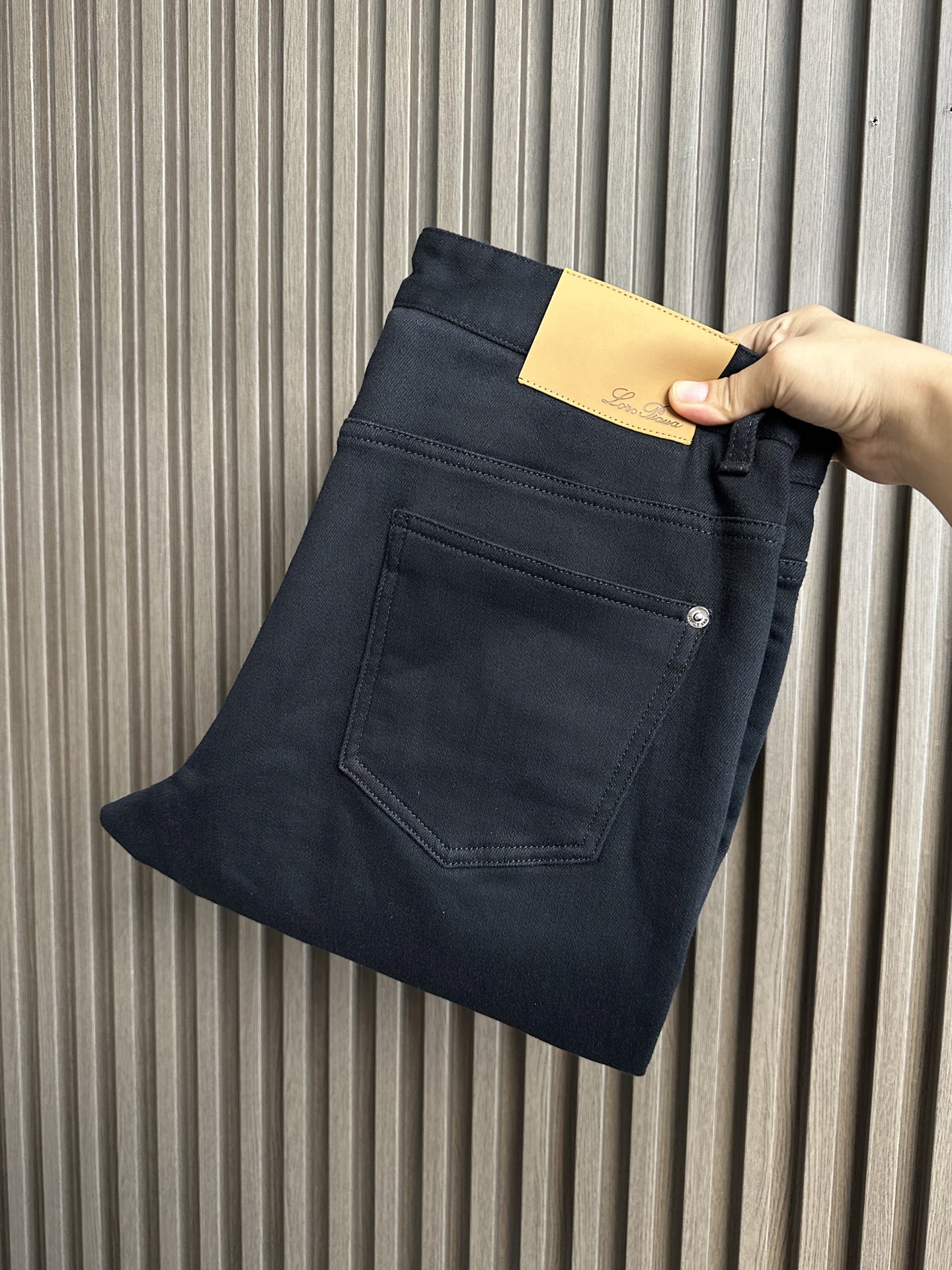 NO:565857,(Black~) LP Loro Piana 25FW new autumn and winter jeans,,loro piana,jeans,alexander wang19860909（黑～） LP诺悠翩雅25FW秋冬新款牛仔裤,,loro piana,jeans,alexander wang,Men's clothing