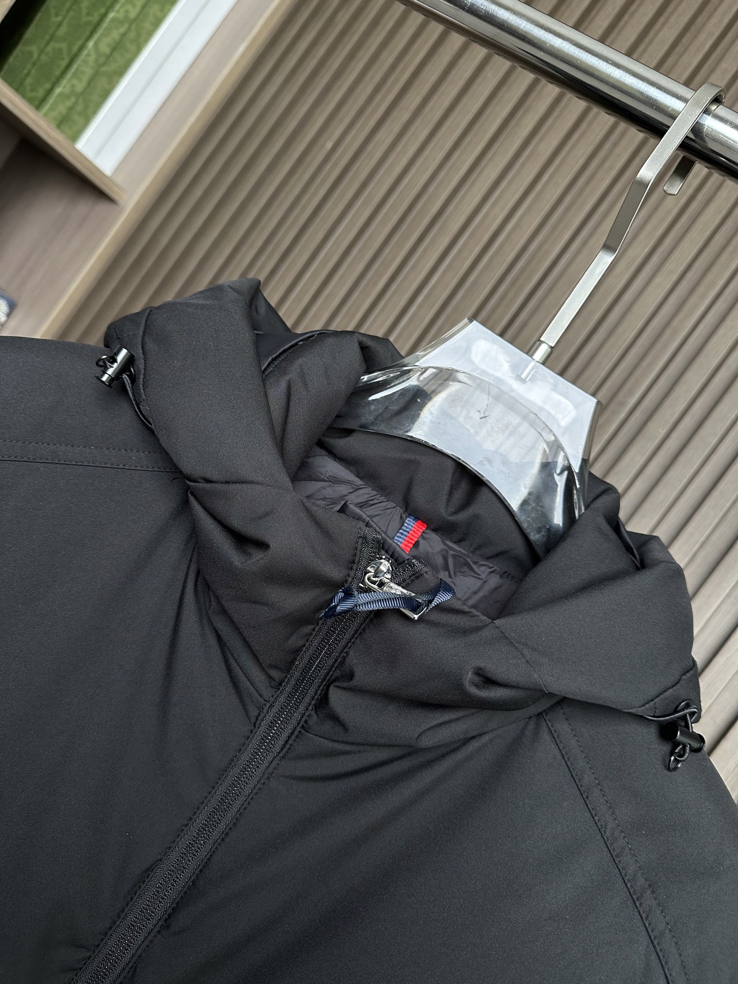 羽绒服 （黑～）Mon蒙口2025 秋冬季新品｜拼接针织羽绒服｜重塑运动高奢风格