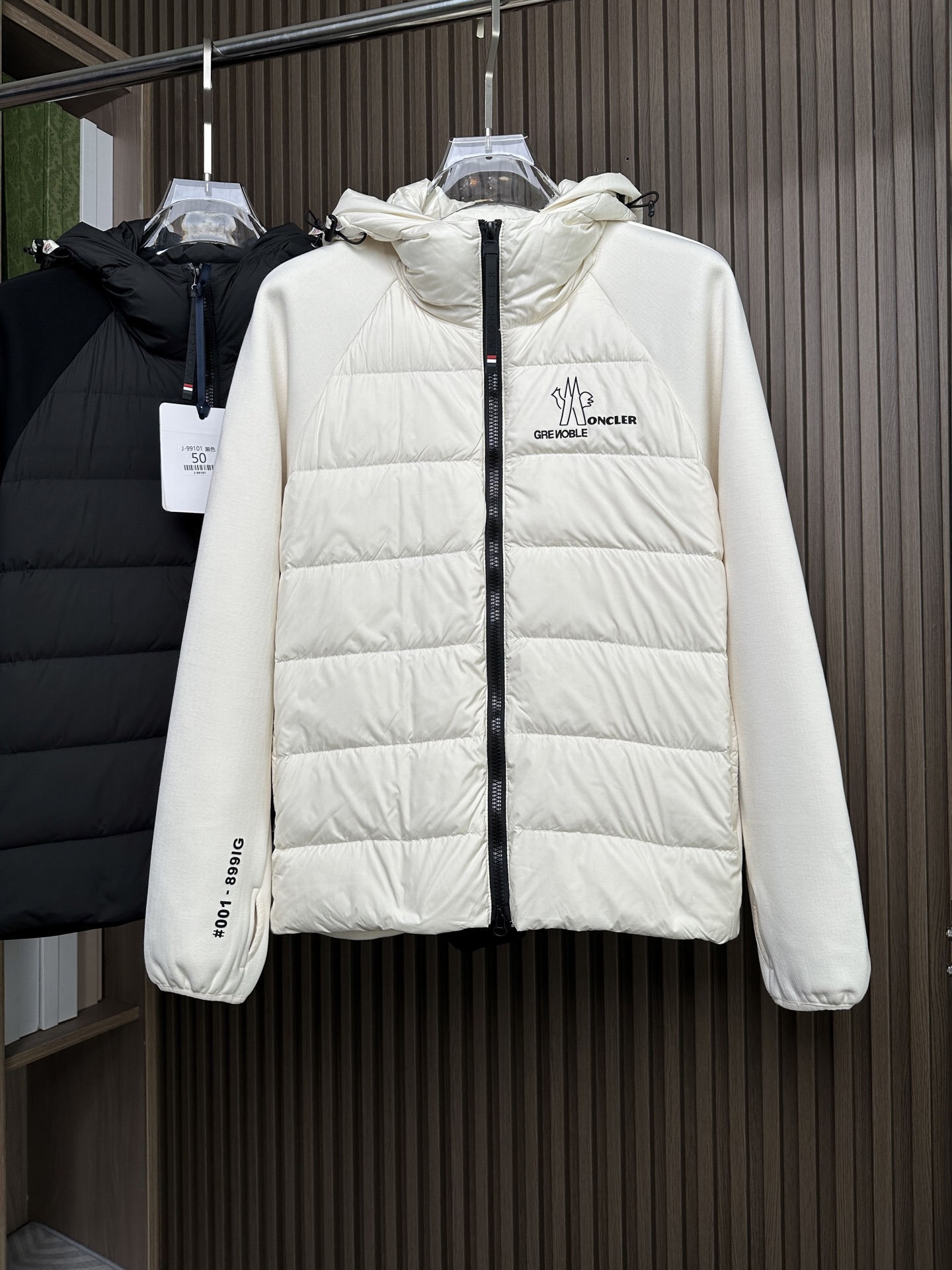 羽绒服 Mon蒙口2025 秋冬季新品｜拼接针织羽绒服｜重塑运动高奢风格 不据常规的设计理念，精选进口面