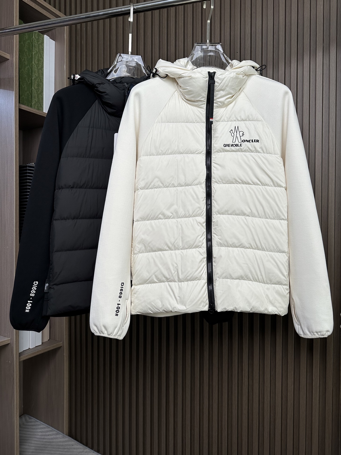 羽绒服 Mon蒙口2025 秋冬季新品｜拼接针织羽绒服｜重塑运动高奢风格 不据常规的设计理念，精选进口面