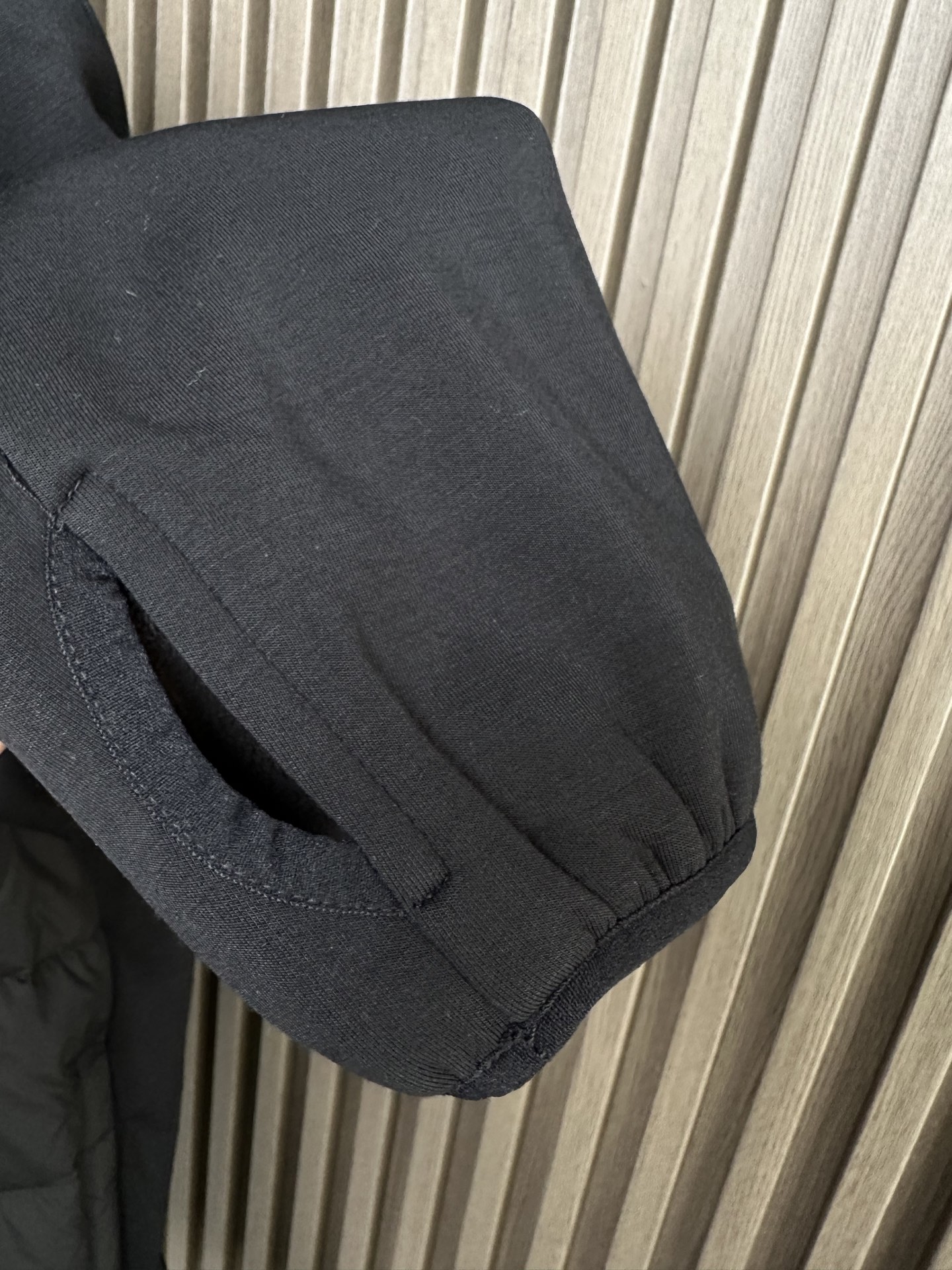 羽绒服 （黑～）Mon蒙口2025 秋冬季新品｜拼接针织羽绒服｜重塑运动高奢风格