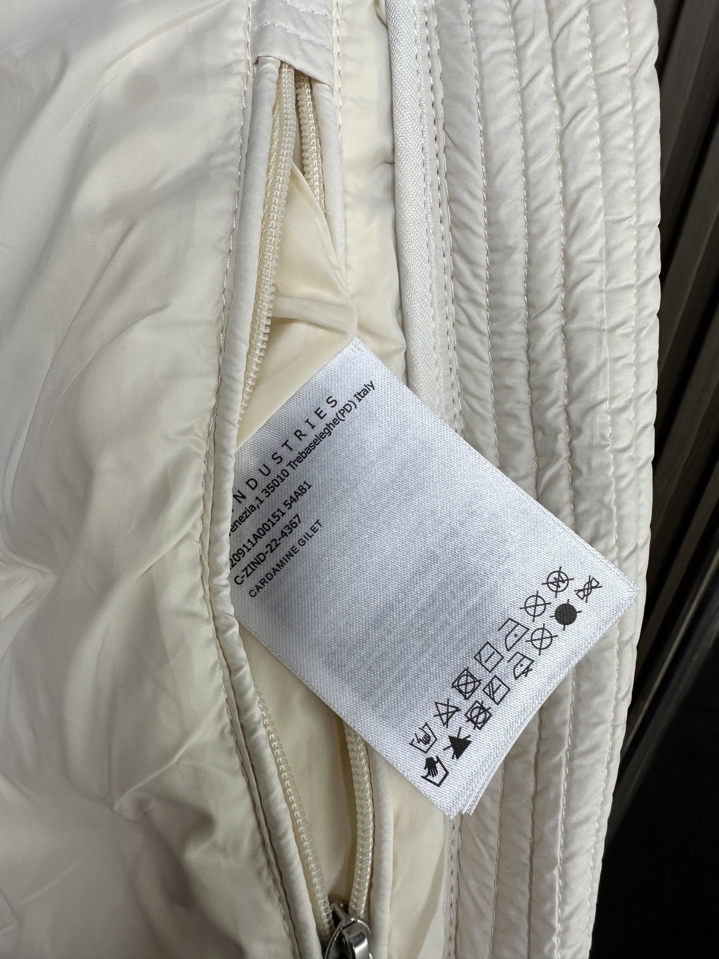 羽绒服 （白～）Mon蒙口2025 秋冬季新品｜拼接针织羽绒服｜重塑运动高奢风格