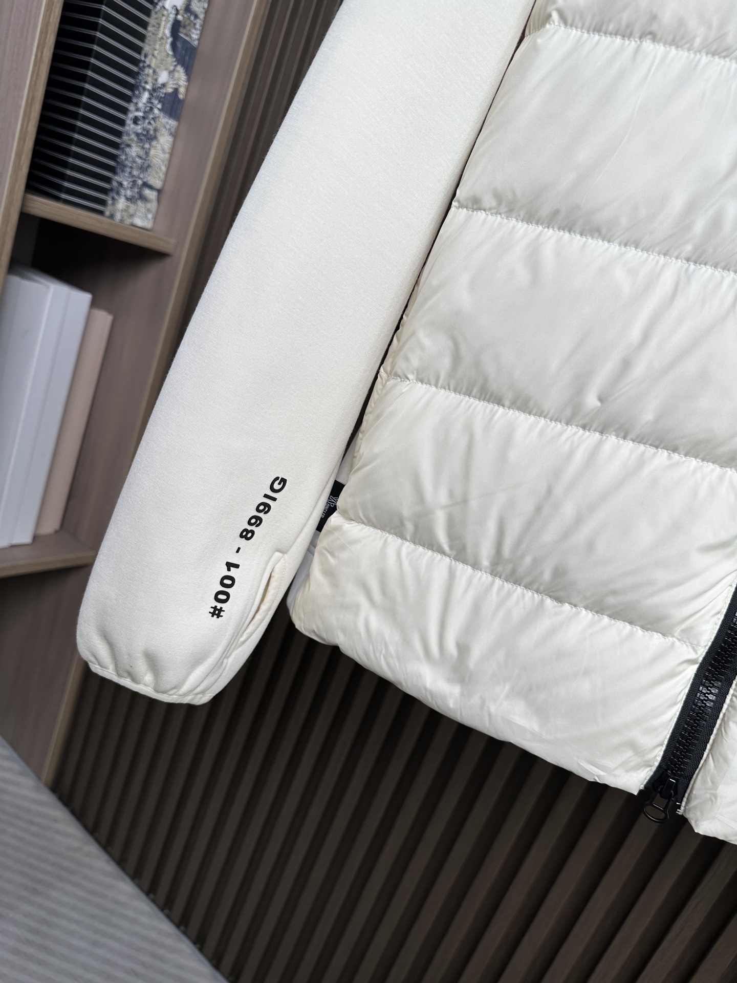 羽绒服 （白～）Mon蒙口2025 秋冬季新品｜拼接针织羽绒服｜重塑运动高奢风格