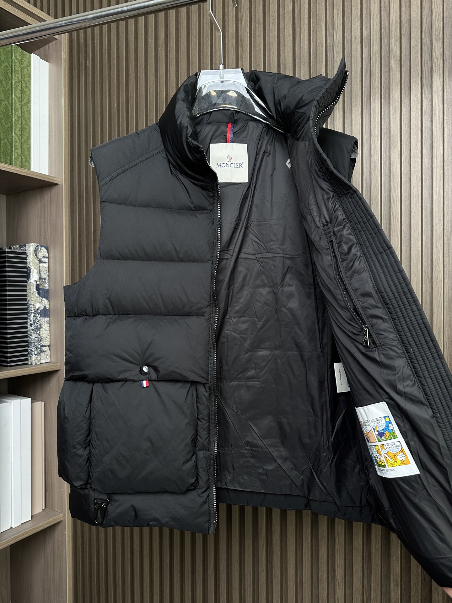 羽绒服 （黑～）Mon蒙口 2025秋冬新款羽绒马甲 ！年度的压轴款登场...匠心技艺于一身的经典款.