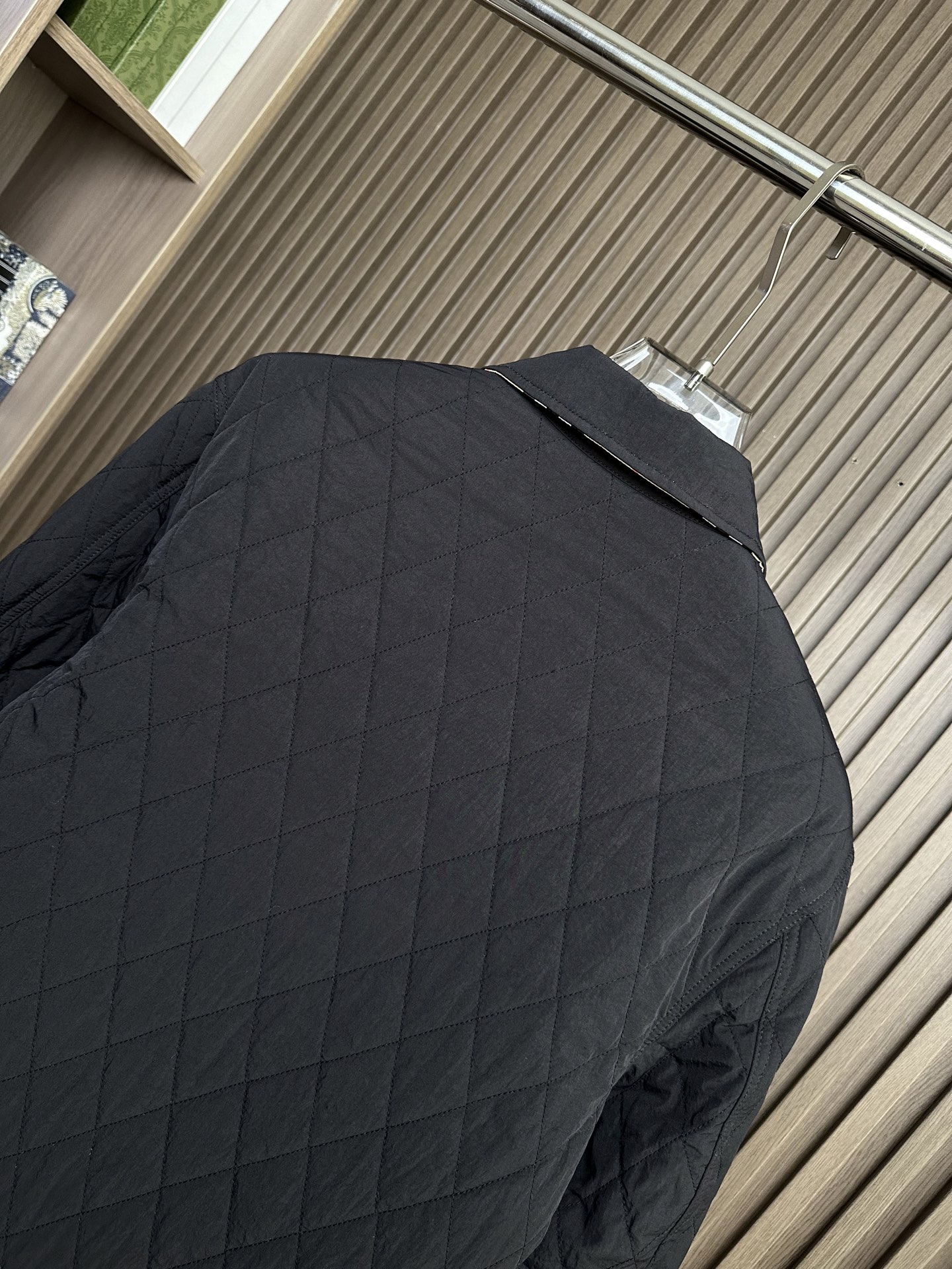 （黑正面～）25秋冬新款~BBR双面穿绗缝棉服外套