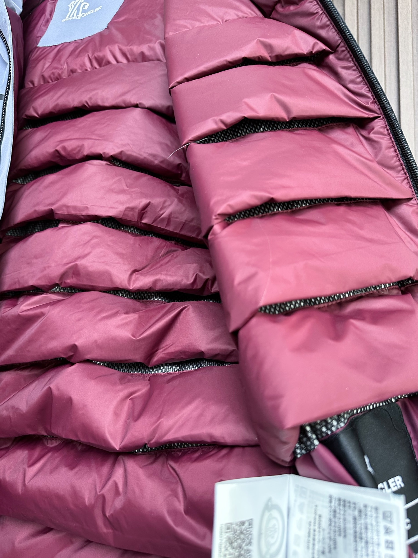 （雾蓝～）Mon蒙口25FW秋冬新款冲锋羽绒服