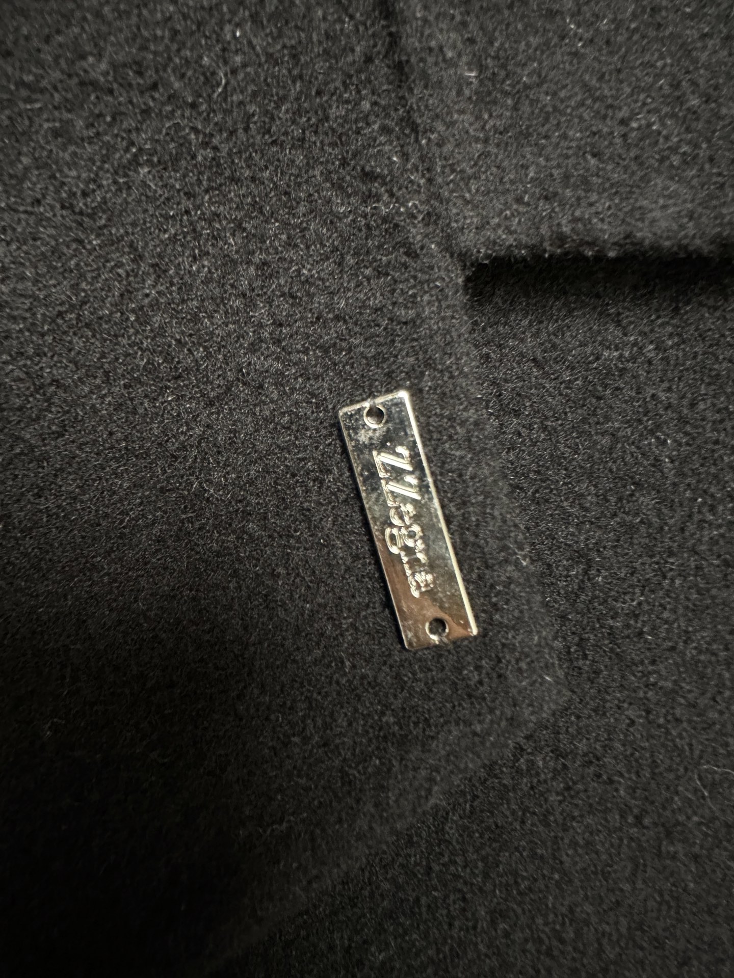 羽模式 （黑～）ZZ杰尼亚25FW秋冬新款羊毛大衣🧥，100%羊毛大衣