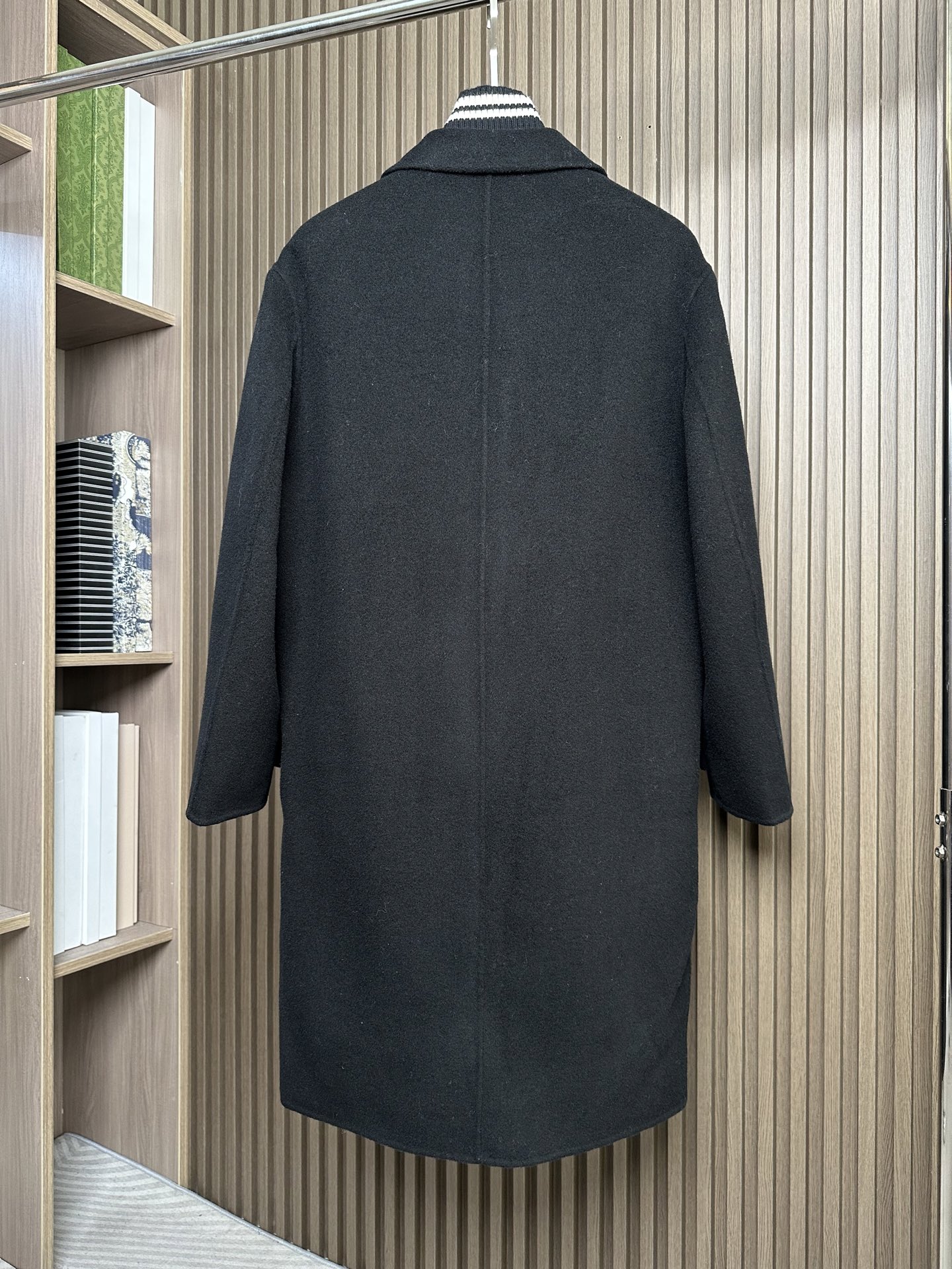 羽模式 （黑～）ZZ杰尼亚25FW秋冬新款羊毛大衣🧥，100%羊毛大衣