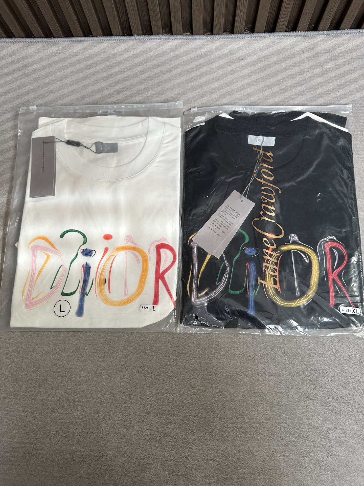 디올 2026SS 로고 코튼 라운드넥 반팔 티셔츠 1252 Dior T Shirt