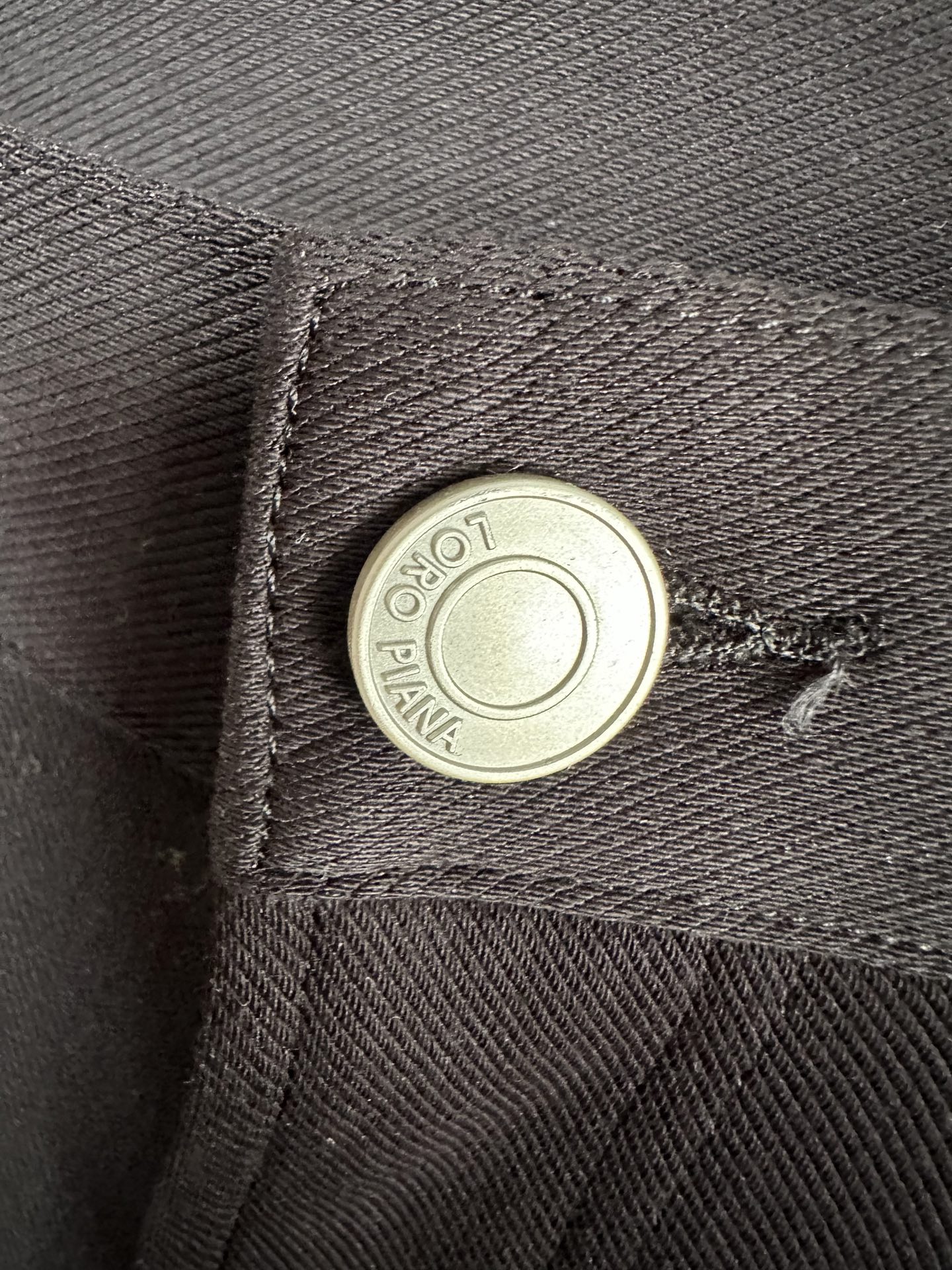 . （黑色～）Loro piana诺悠翩雅26SS早春新款五袋款休闲裤 面料精选斜纹高弹面料 柔软舒适 