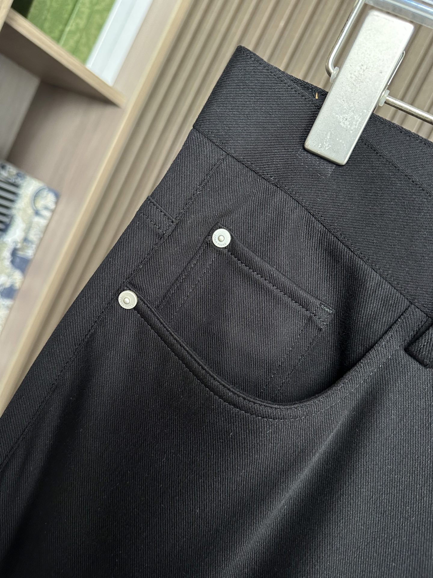 . （黑色～）Loro piana诺悠翩雅26SS早春新款五袋款休闲裤 面料精选斜纹高弹面料 柔软舒适 