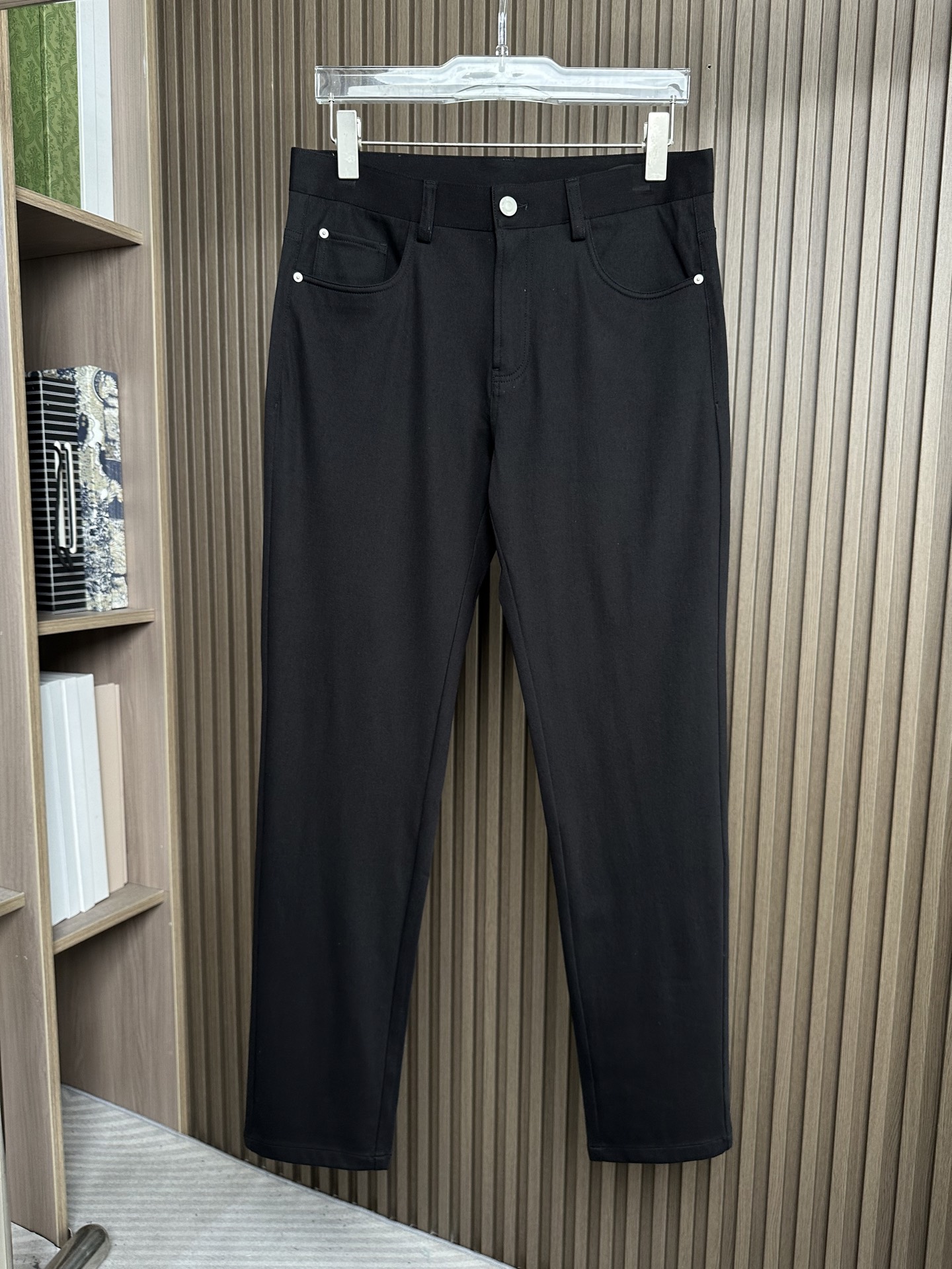 . （黑色～）Loro piana诺悠翩雅26SS早春新款五袋款休闲裤 面料精选斜纹高弹面料 柔软舒适 