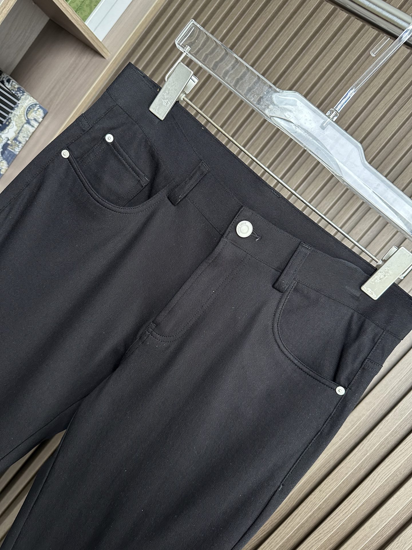 . （黑色～）Loro piana诺悠翩雅26SS早春新款五袋款休闲裤 面料精选斜纹高弹面料 柔软舒适 