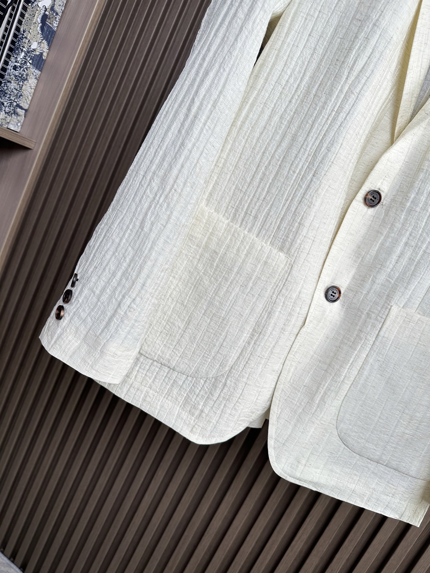 BC26ss春夏新款亚麻西服外套 休闲商务款 多种穿搭法，适合多种场合 面料选用进口天丝麻 顶级品质 工