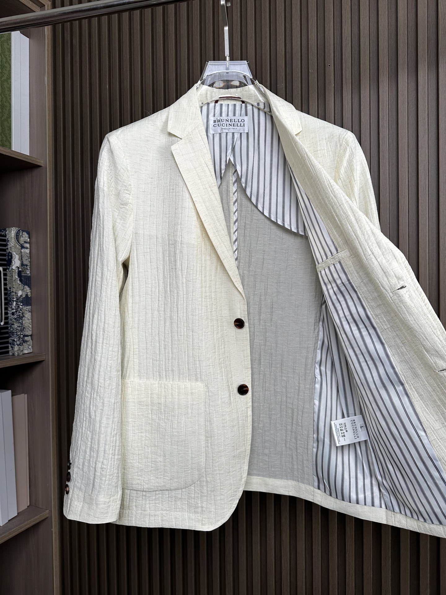 BC26ss春夏新款亚麻西服外套 休闲商务款 多种穿搭法，适合多种场合 面料选用进口天丝麻 顶级品质 工