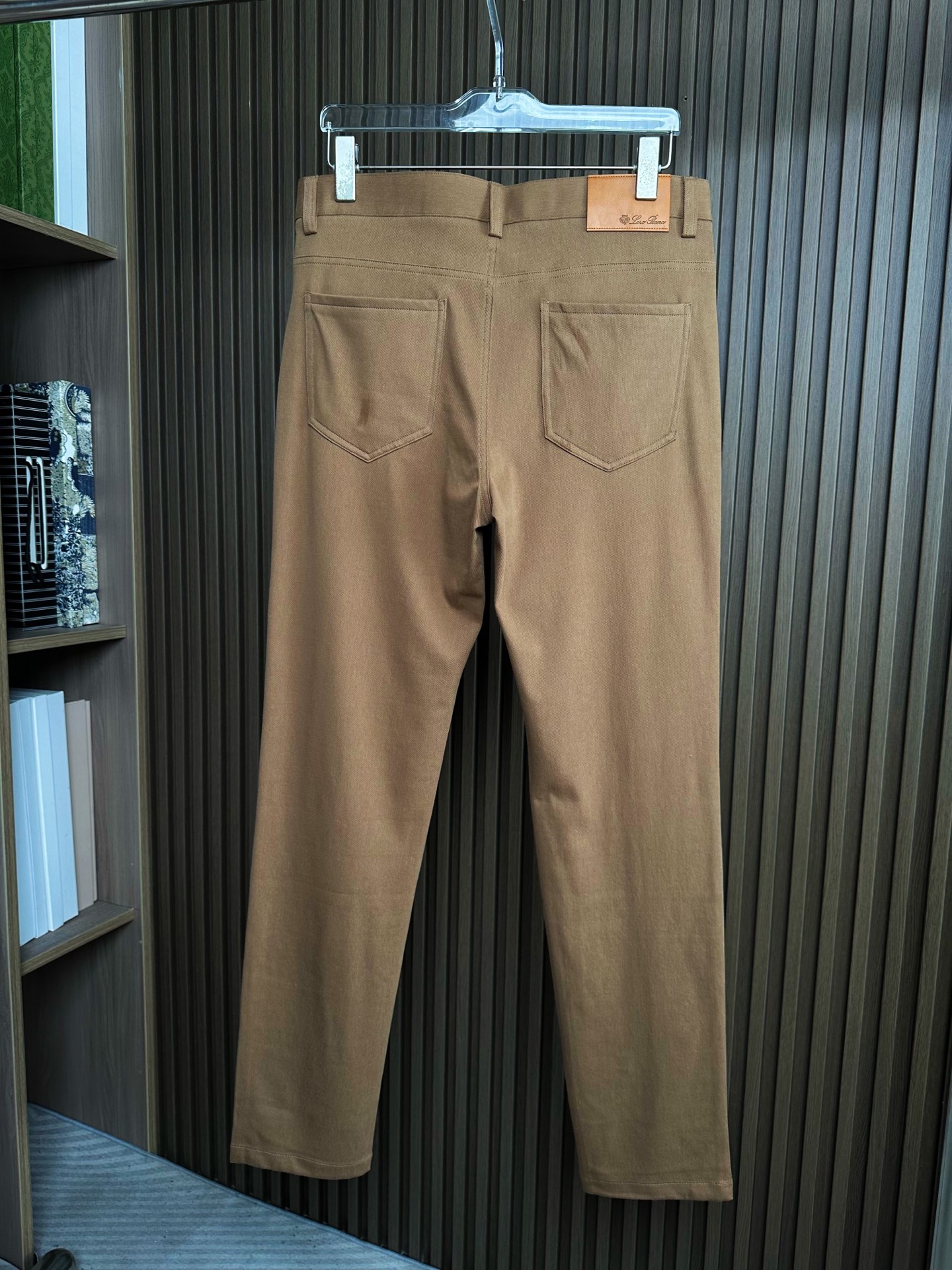 （深卡其～）Loro piana诺悠翩雅26SS早春新款五袋款休闲裤 面料精选斜纹高弹面料 柔软舒适 经