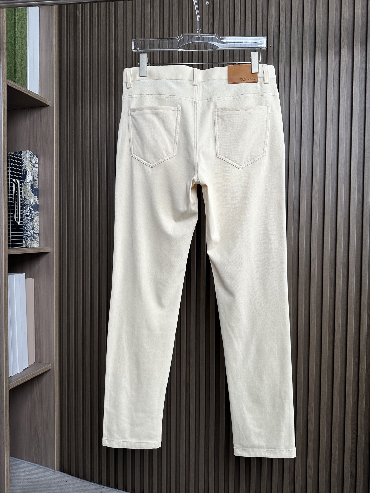 （杏色～）Loro piana诺悠翩雅26SS早春新款五袋款休闲裤 面料精选斜纹高弹面料 柔软舒适 经典