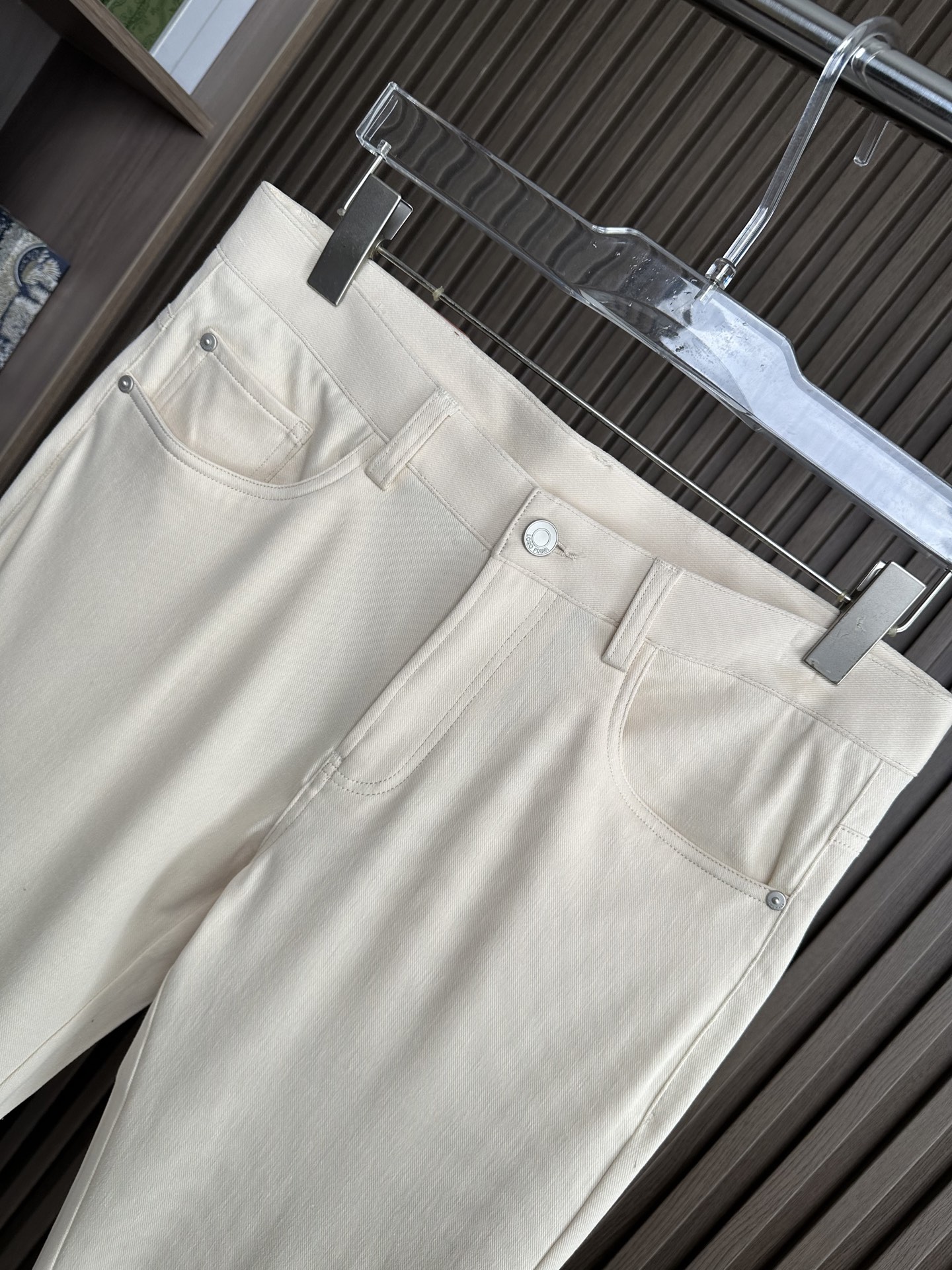 （杏色～）Loro piana诺悠翩雅26SS早春新款五袋款休闲裤 面料精选斜纹高弹面料 柔软舒适 经典