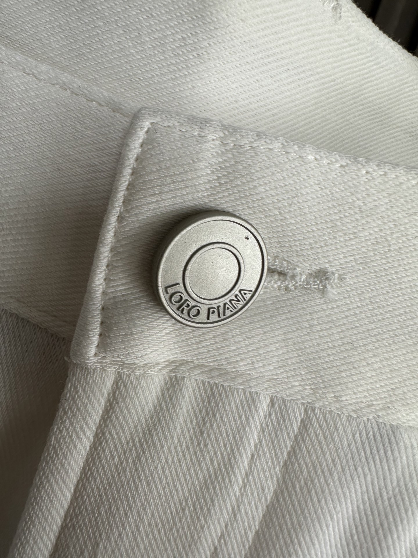 （白～）Loro piana诺悠翩雅26SS早春新款五袋款休闲裤 面料精选斜纹高弹面料 柔软舒适 经典百