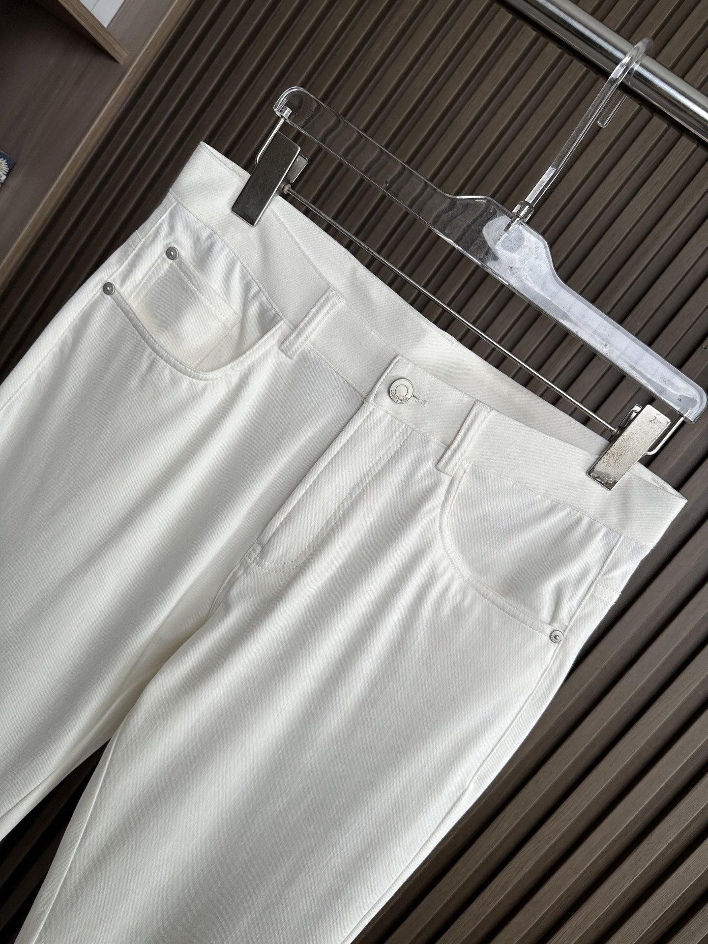 （白～）Loro piana诺悠翩雅26SS早春新款五袋款休闲裤 面料精选斜纹高弹面料 柔软舒适 经典百