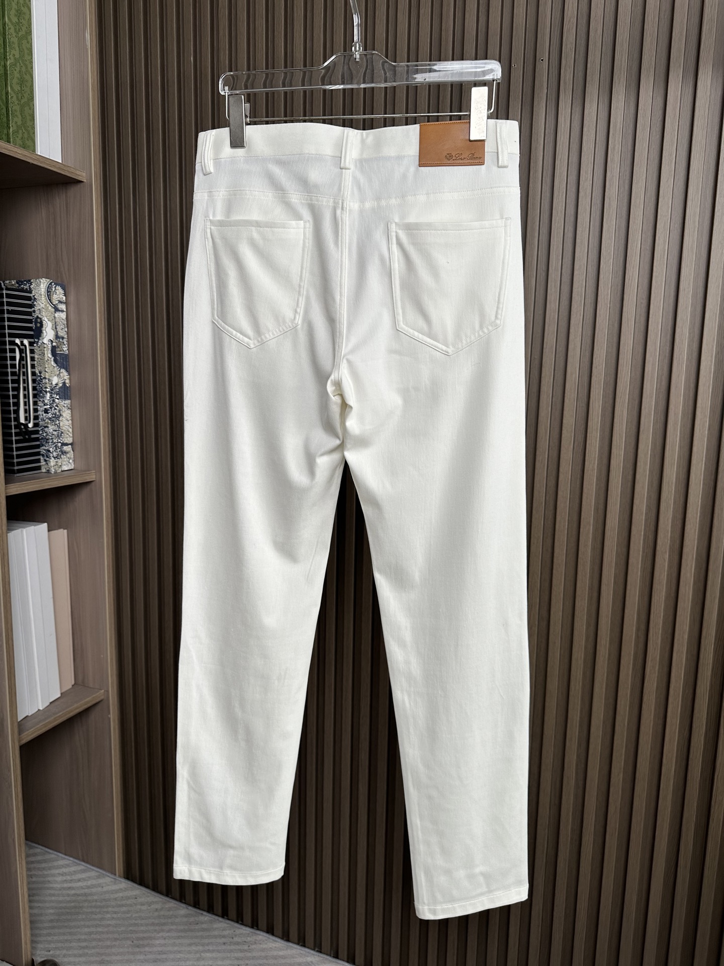 （白～）Loro piana诺悠翩雅26SS早春新款五袋款休闲裤 面料精选斜纹高弹面料 柔软舒适 经典百