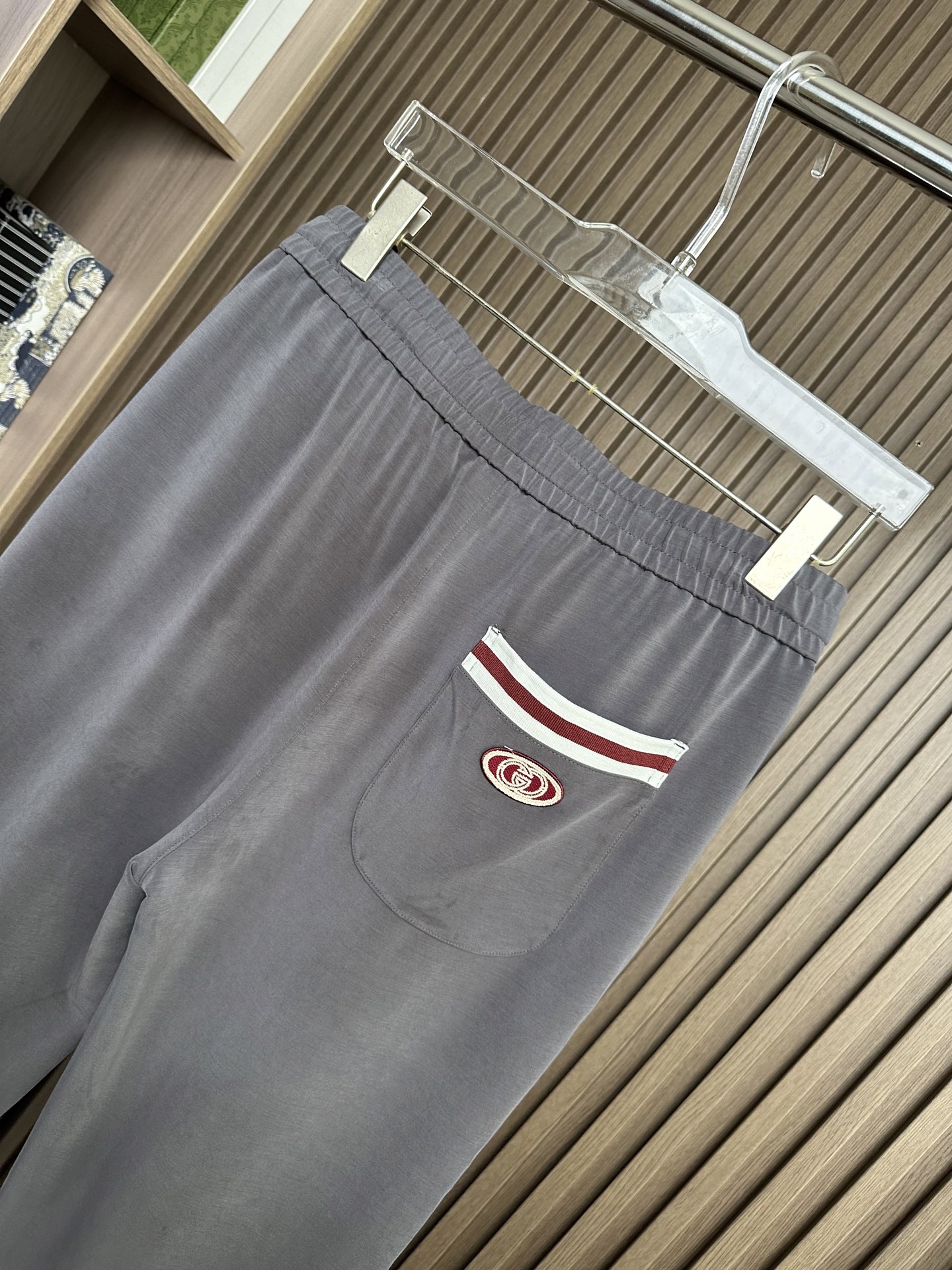 . GU古家26SS春夏新款休闲裤，高密度液氨四面弹面料，布面平整挺括🈶性，抗皱不易变形 ，不易褪色，耐