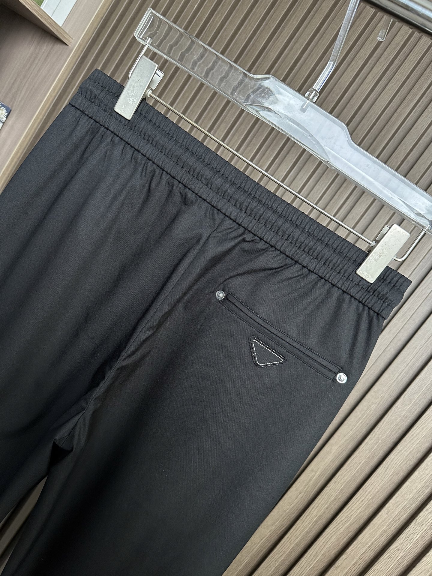 . （黑～）PD普家26SS春夏新款休闲裤，高密度涤纶平纹四面弹面料，布面平整挺括🈶性，抗皱不易变形 ，