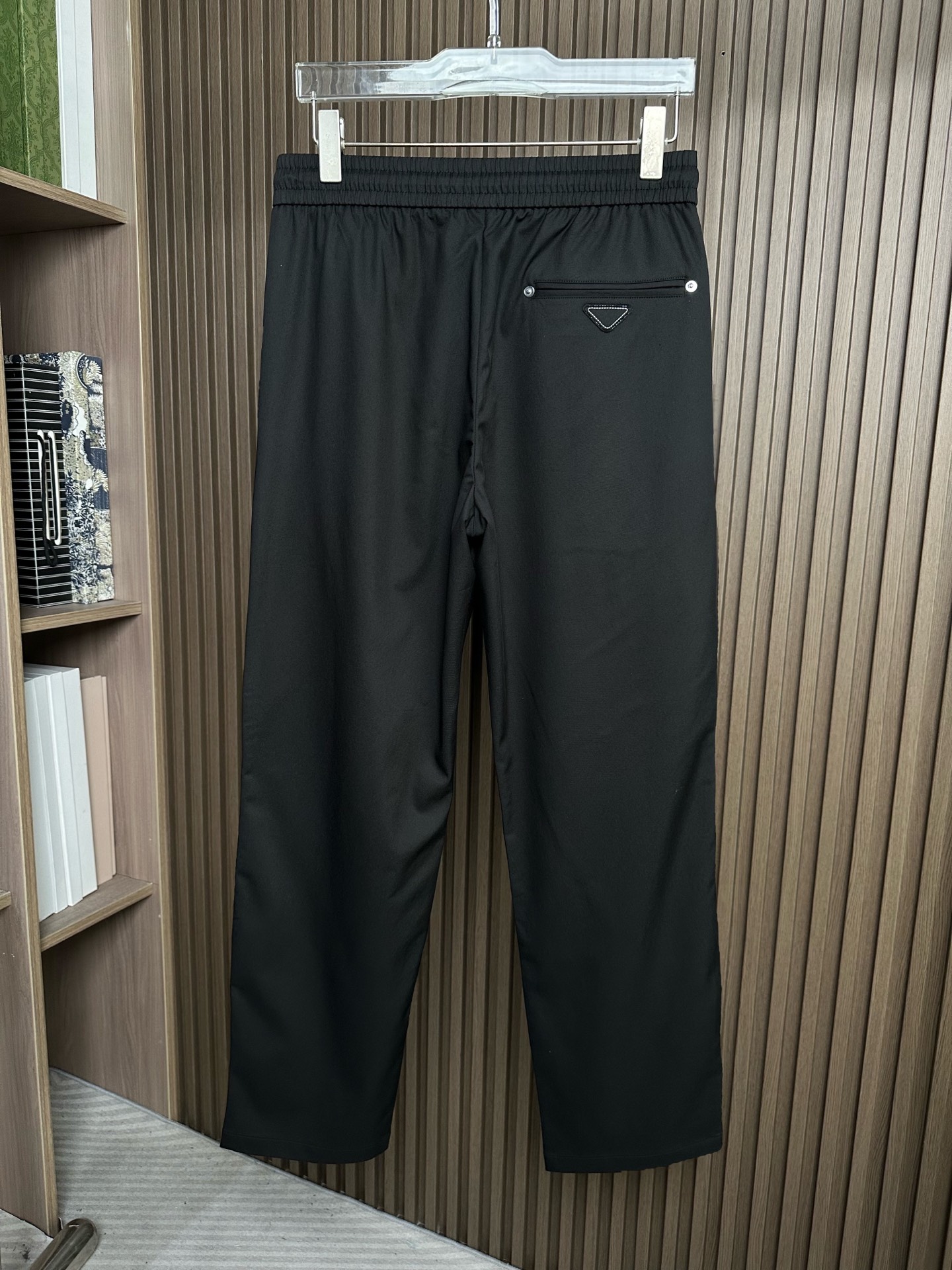 . （黑～）PD普家26SS春夏新款休闲裤，高密度涤纶平纹四面弹面料，布面平整挺括🈶性，抗皱不易变形 ，