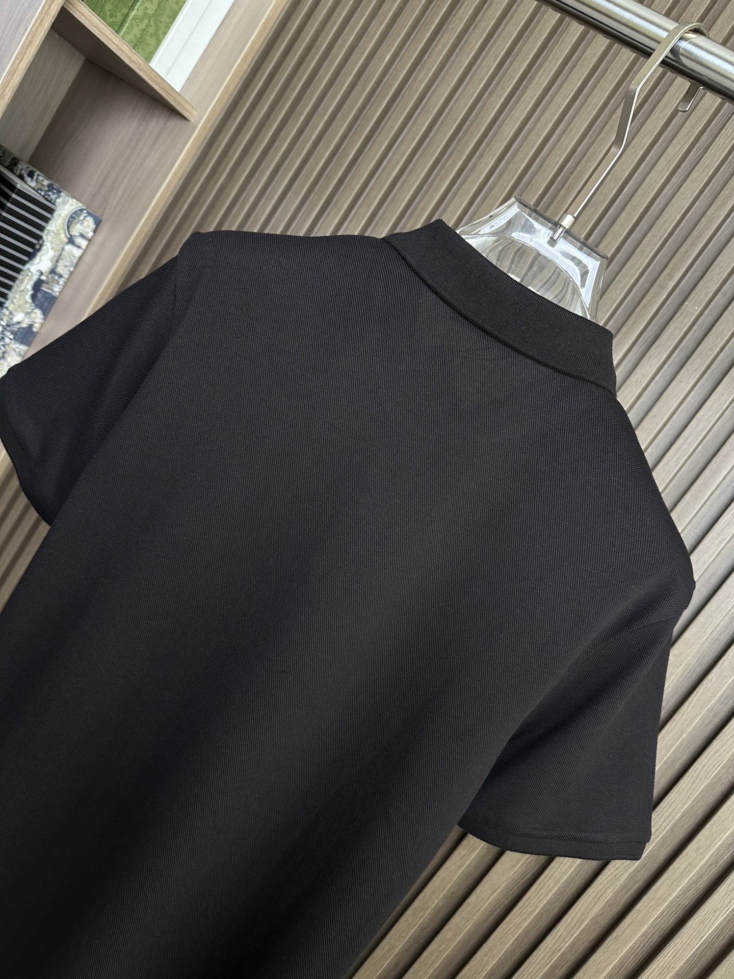 （黑色～）PD普拉达26SS春夏新款POLO