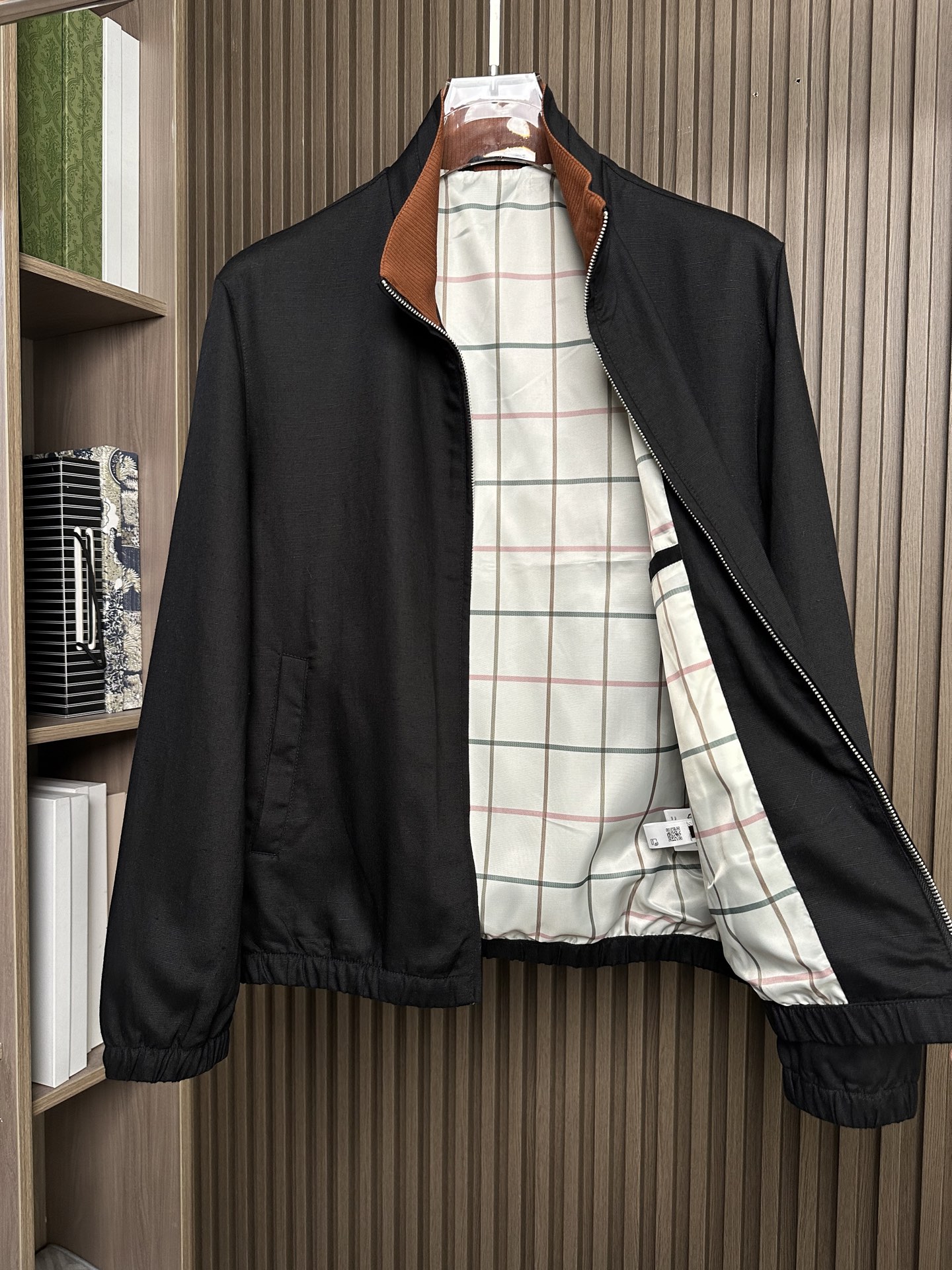 （黑～）早春新品Loro piana诺悠翩雅26SS轻奢立领夹克 | 把高级感穿在日常甄选高支面料，触感