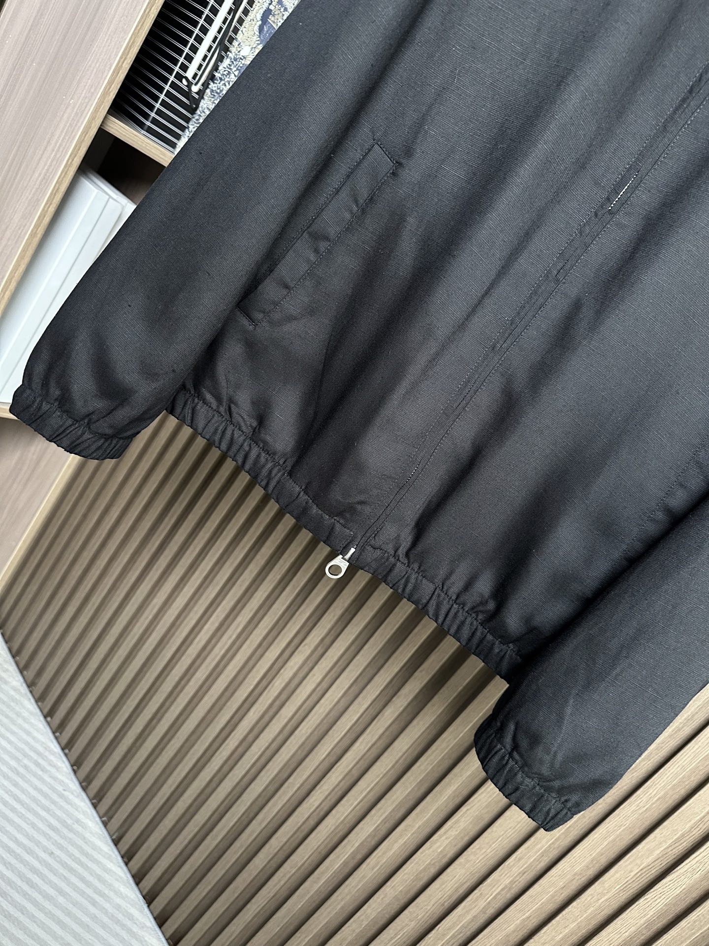 （黑～）早春新品Loro piana诺悠翩雅26SS轻奢立领夹克 | 把高级感穿在日常甄选高支面料，触感