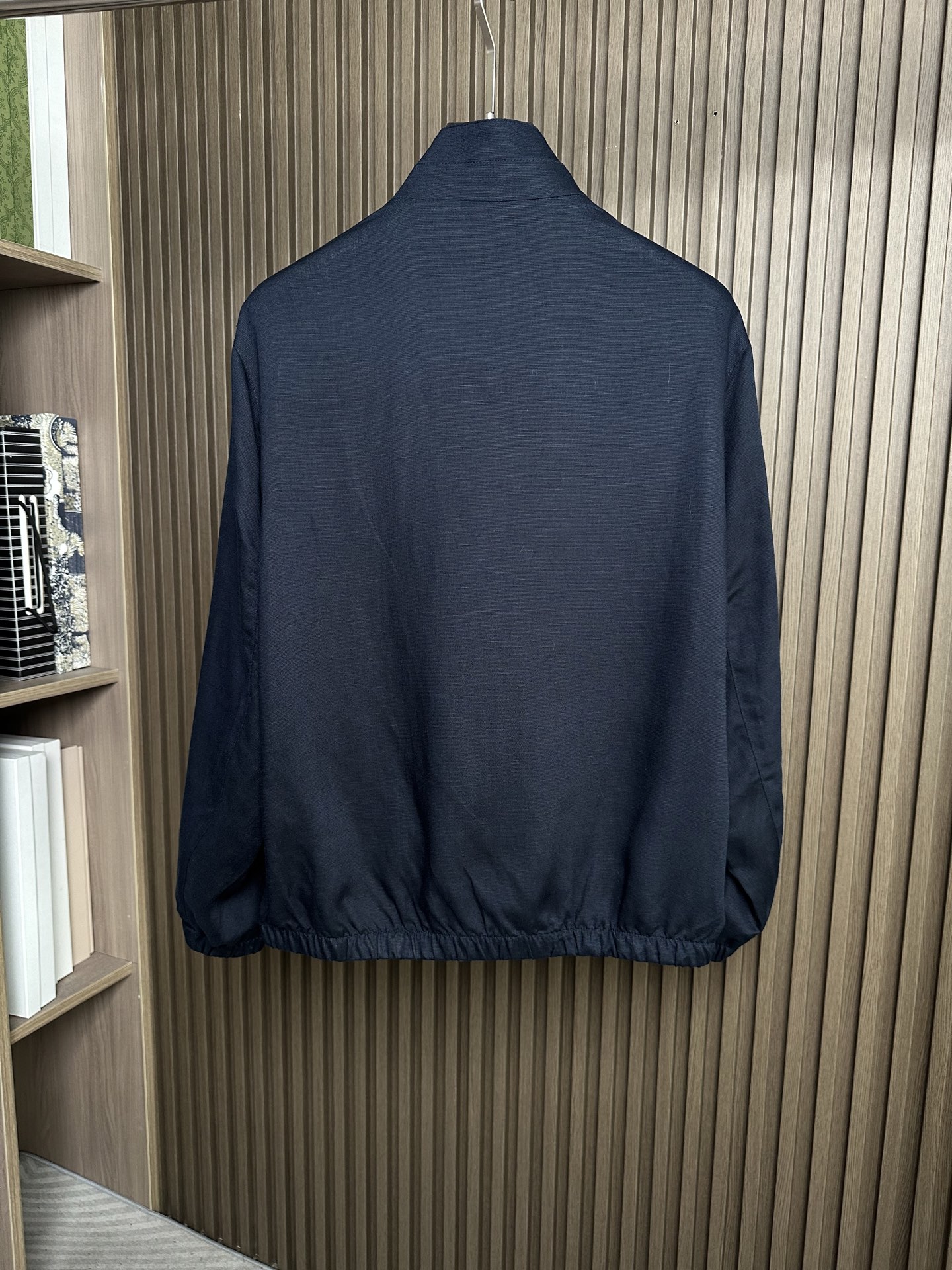 （藏蓝～）早春新品Loro piana诺悠翩雅26SS轻奢立领夹克 | 把高级感穿在日常甄选高支面料，触