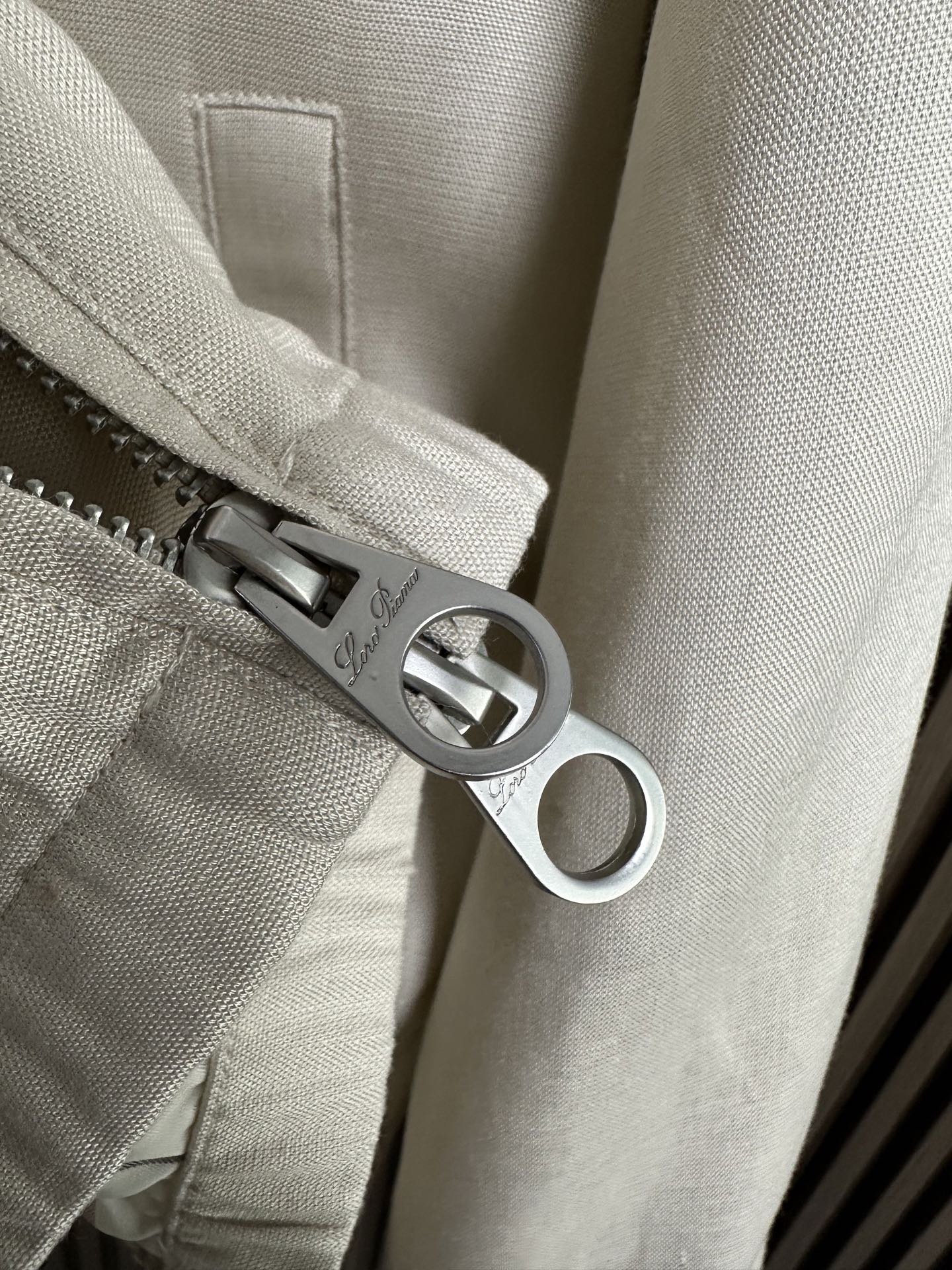 （米色～）早春新品Loro piana诺悠翩雅26SS轻奢立领夹克 | 把高级感穿在日常甄选高支面料，触