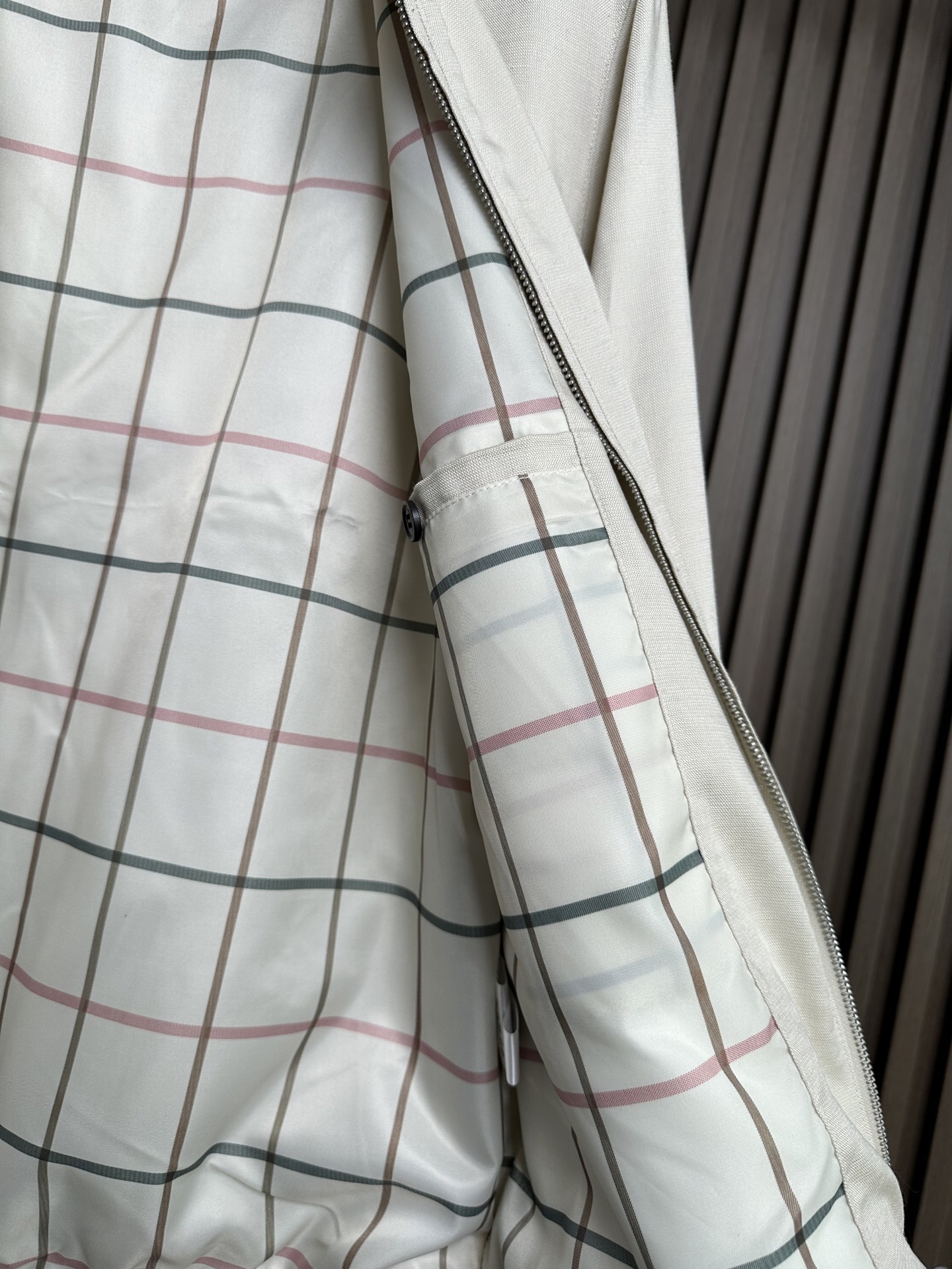 （米色～）早春新品Loro piana诺悠翩雅26SS轻奢立领夹克 | 把高级感穿在日常甄选高支面料，触