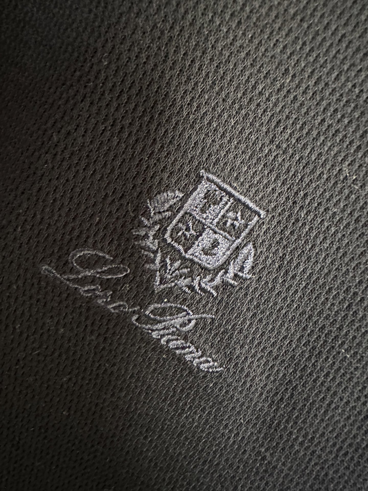 （藏蓝～）Loro piana 诺悠翩雅26SS春夏新款短袖 原版定制 面料选用双股丝光长绒棉 轻薄透气