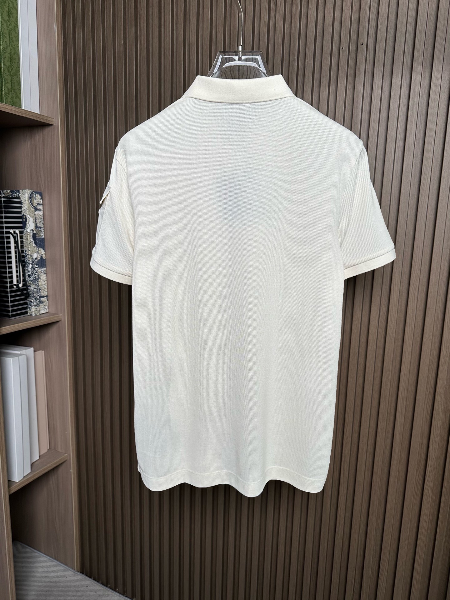 🔥（米白～）PRADA普拉达26SS春夏新款，顶级爆款 玛雅系列POLO短袖 经典百搭 纯棉面料 舒适透