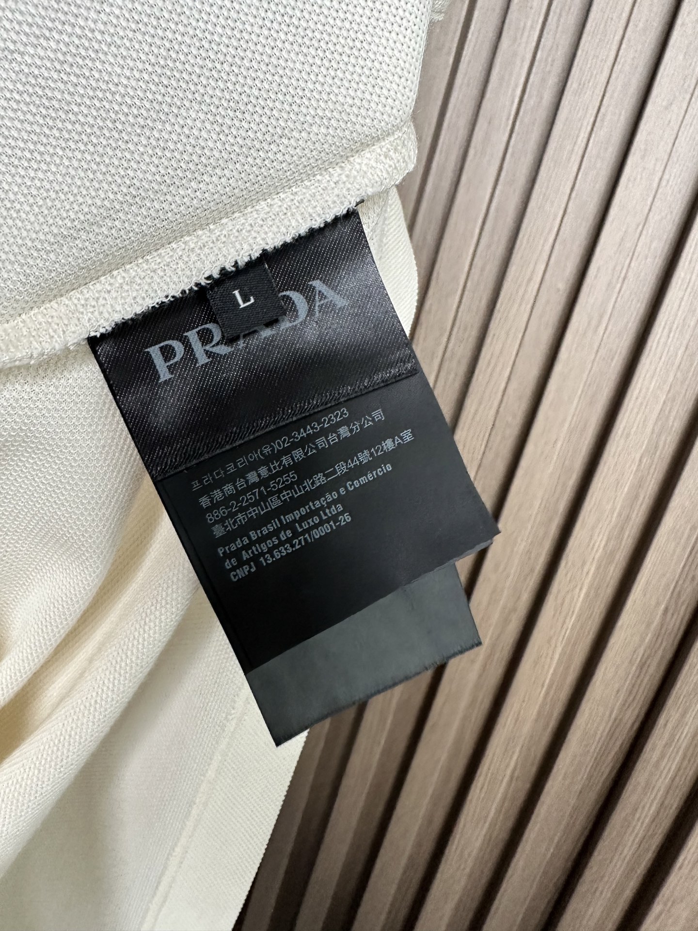 🔥（米白～）PRADA普拉达26SS春夏新款，顶级爆款 玛雅系列POLO短袖 经典百搭 纯棉面料 舒适透