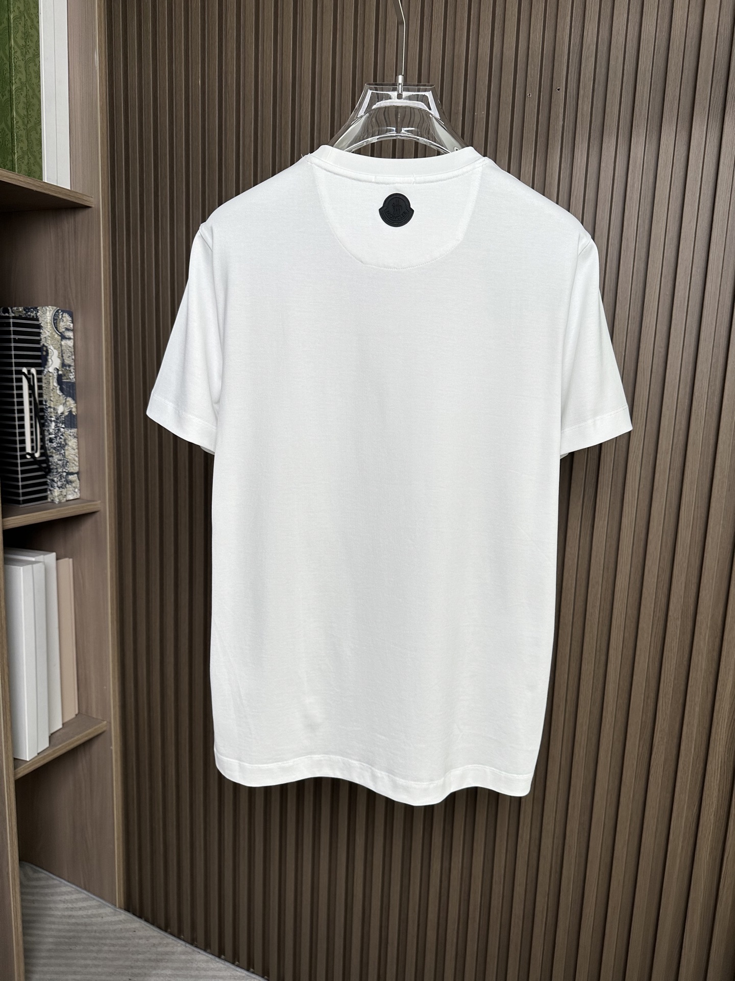 （白～）🔥MON蒙口男士时装款圆领短袖T恤，26SS春夏新品，超火爆人气单品！极符合M家美学基调的一款T