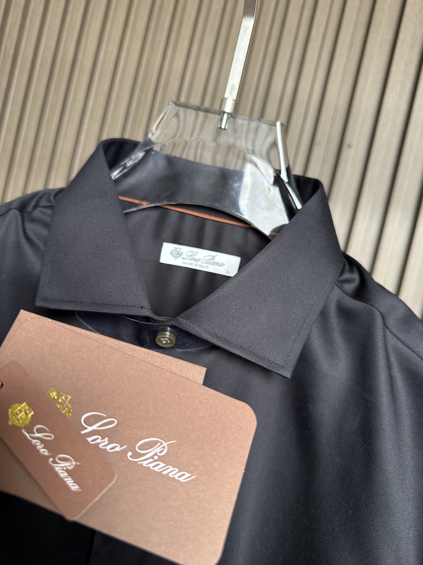 🔥🔥（黑～）loro Piana诺悠翩雅26SS春夏新款，高端单品衬衫，X精品商务男士衬衫！一如既往的好