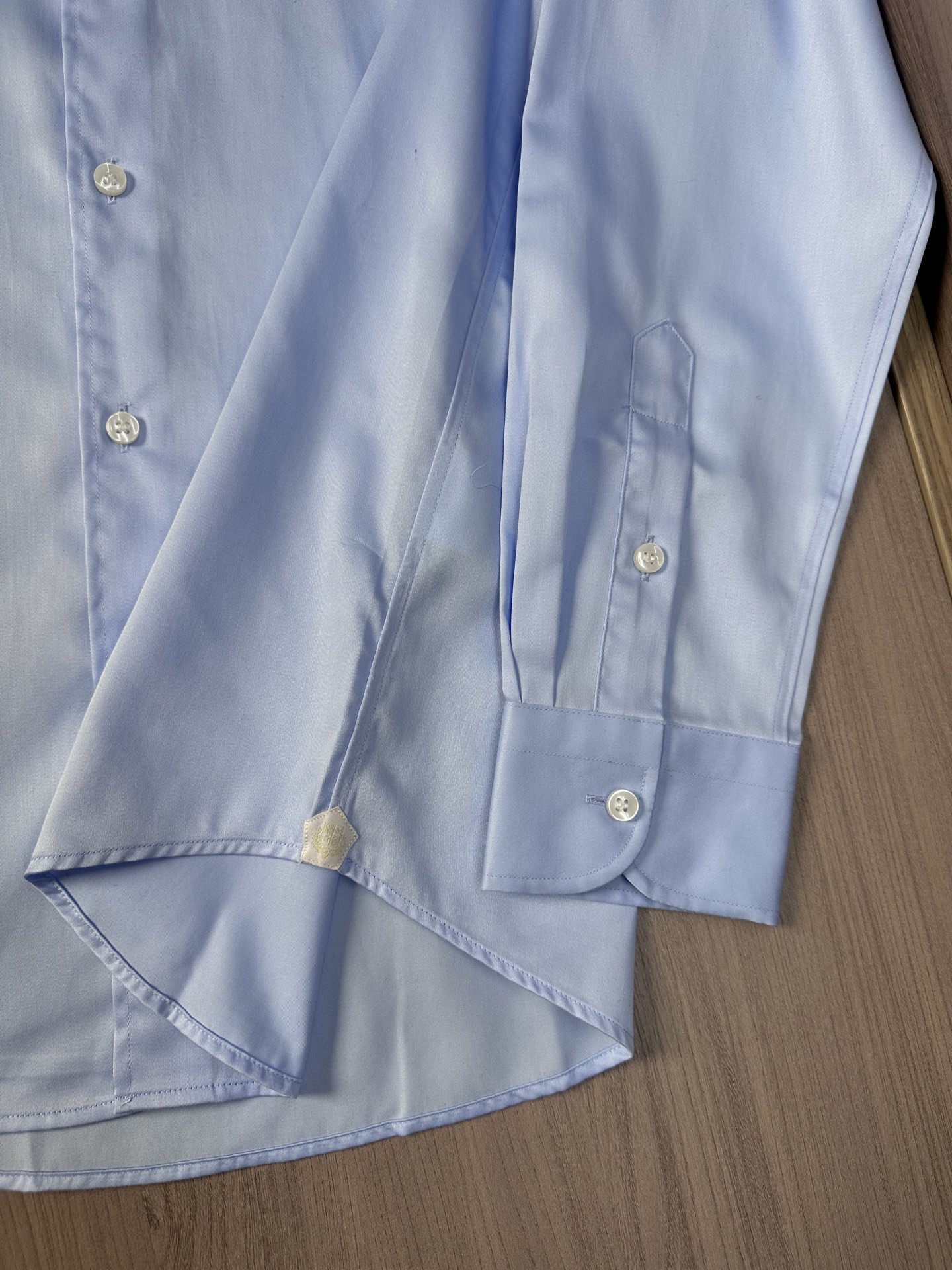 🔥🔥（浅蓝～）loro Piana诺悠翩雅26SS春夏新款，高端单品衬衫，X精品商务男士衬衫！一如既往的