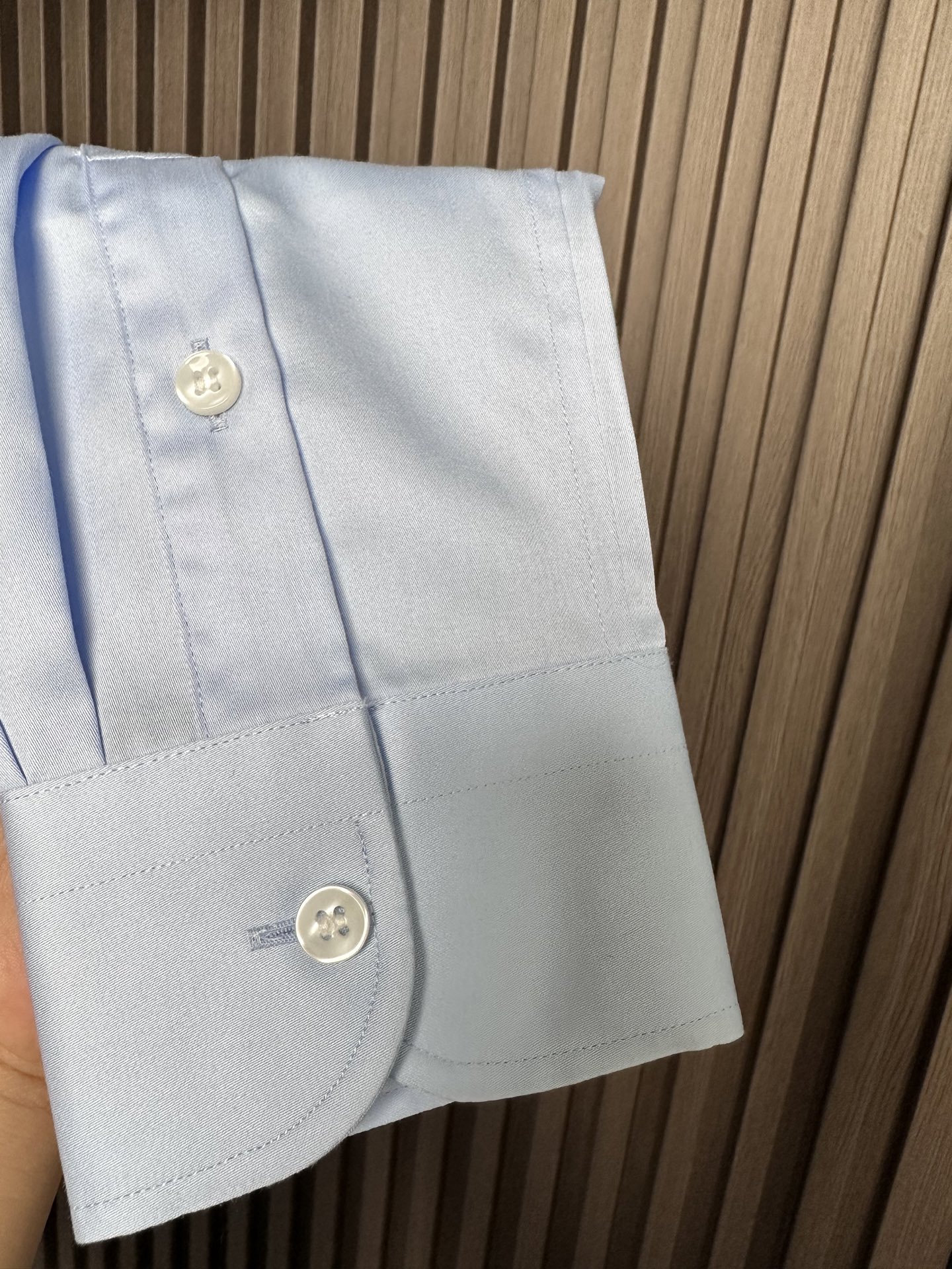 🔥🔥（浅蓝～）loro Piana诺悠翩雅26SS春夏新款，高端单品衬衫，X精品商务男士衬衫！一如既往的