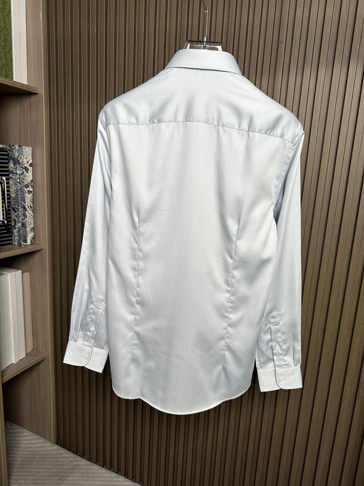 🔥🔥（浅灰～）loro Piana诺悠翩雅26SS春夏新款，高端单品衬衫，X精品商务男士衬衫！一如既往的