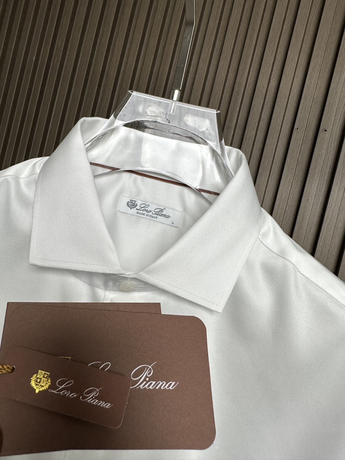 🔥🔥（白～）loro Piana诺悠翩雅26SS春夏新款，高端单品衬衫，X精品商务男士衬衫！一如既往的好