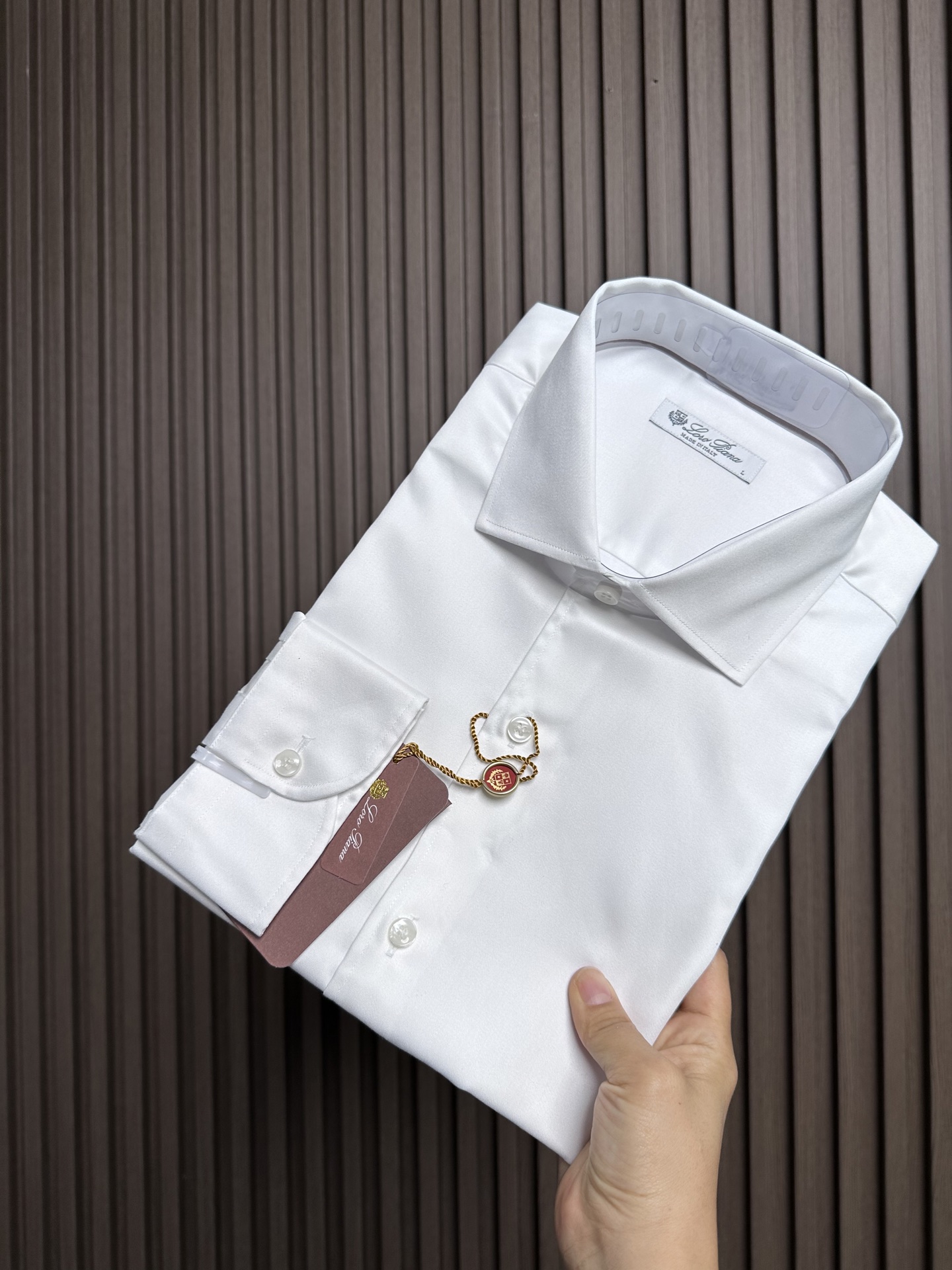 🔥🔥（白～）loro Piana诺悠翩雅26SS春夏新款，高端单品衬衫，X精品商务男士衬衫！一如既往的好