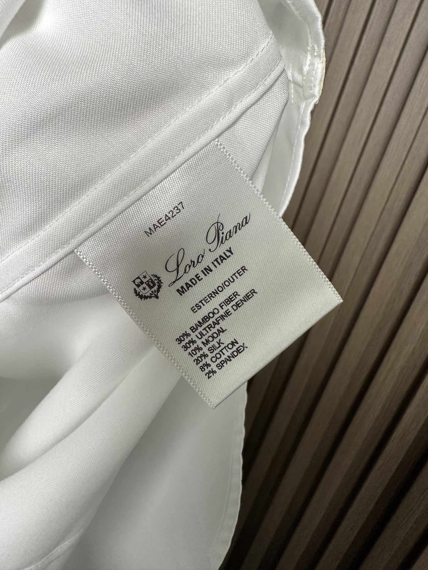 🔥🔥（白～）loro Piana诺悠翩雅26SS春夏新款，高端单品衬衫，X精品商务男士衬衫！一如既往的好