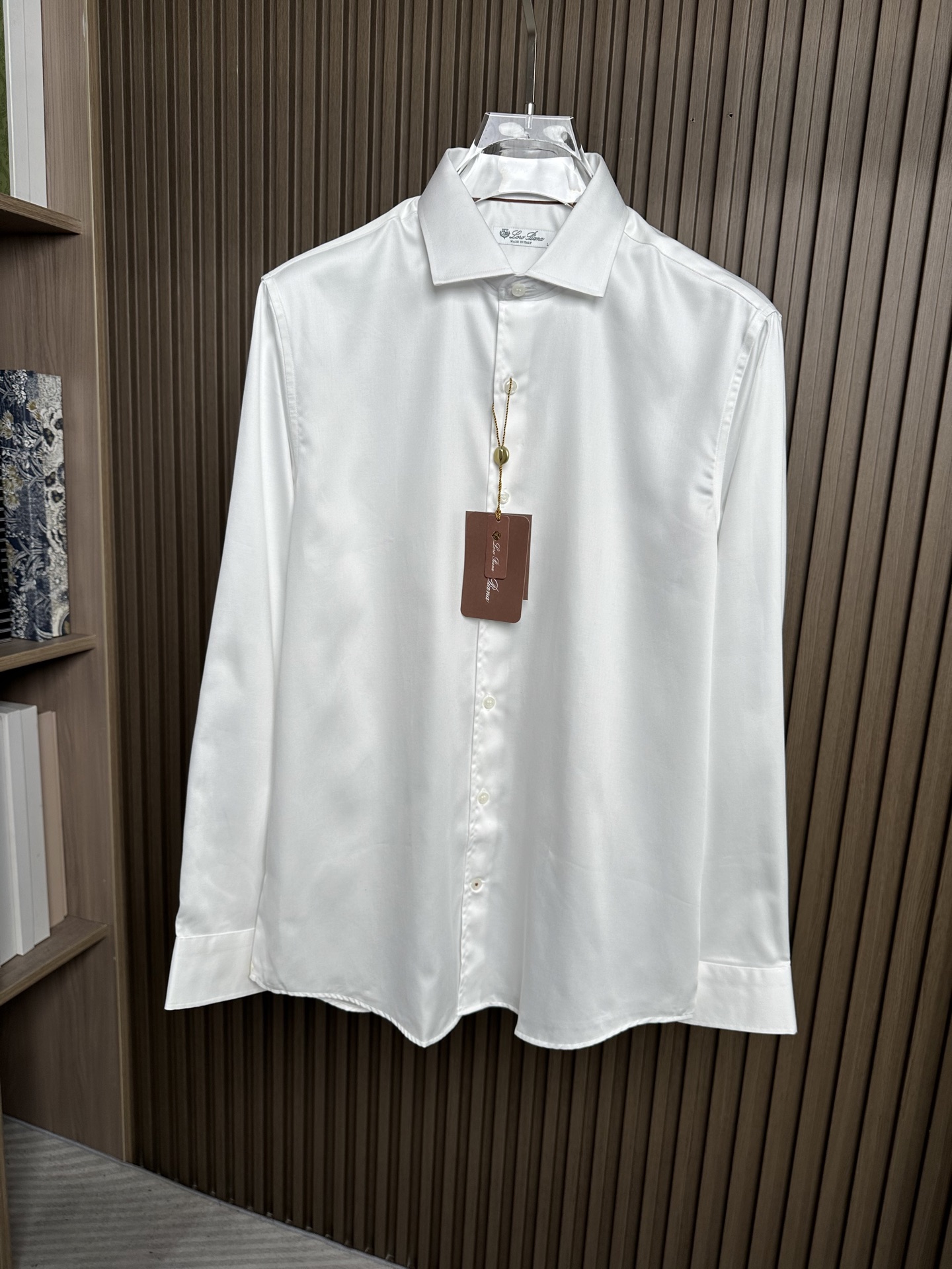 🔥🔥（白～）loro Piana诺悠翩雅26SS春夏新款，高端单品衬衫，X精品商务男士衬衫！一如既往的好