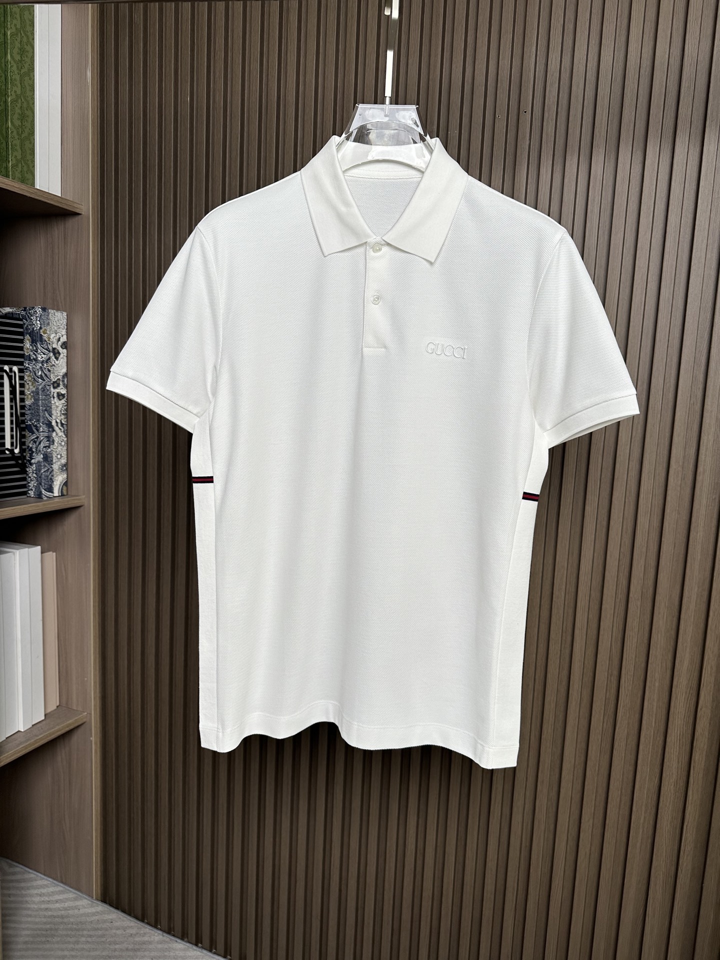 구찌 자수 코튼 카라 니트 23506 Gucci T Shirt