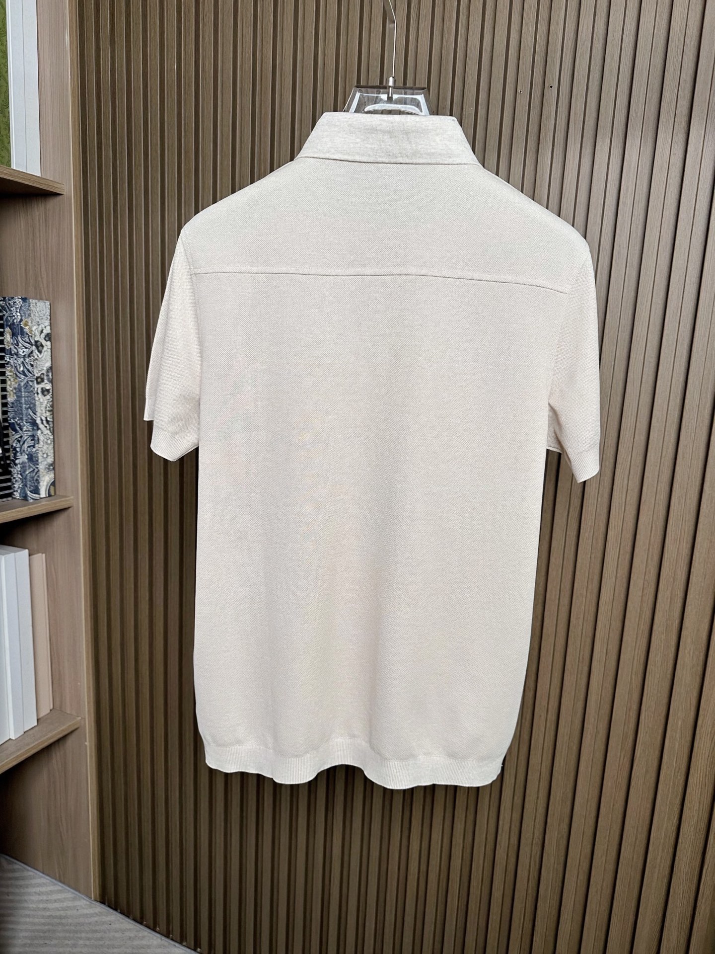 제냐 남성 헤더 그레이 반팔 티셔츠 49665 이미지 2