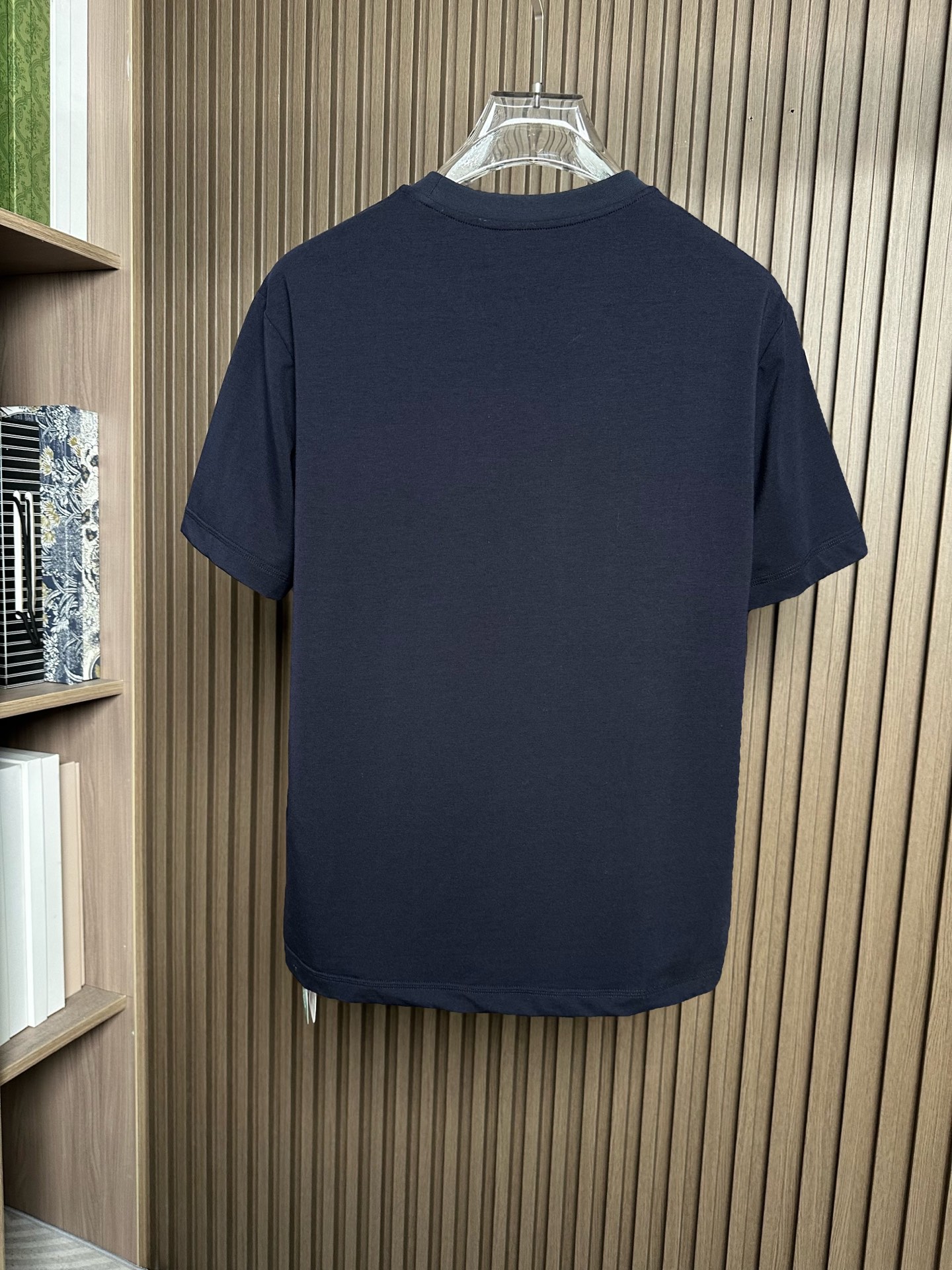 （藏蓝～）CD迪奥2026SS春夏新款选用客供进口（48.5%的兰精莫代尔加41.5%的精疏棉加10%氨
